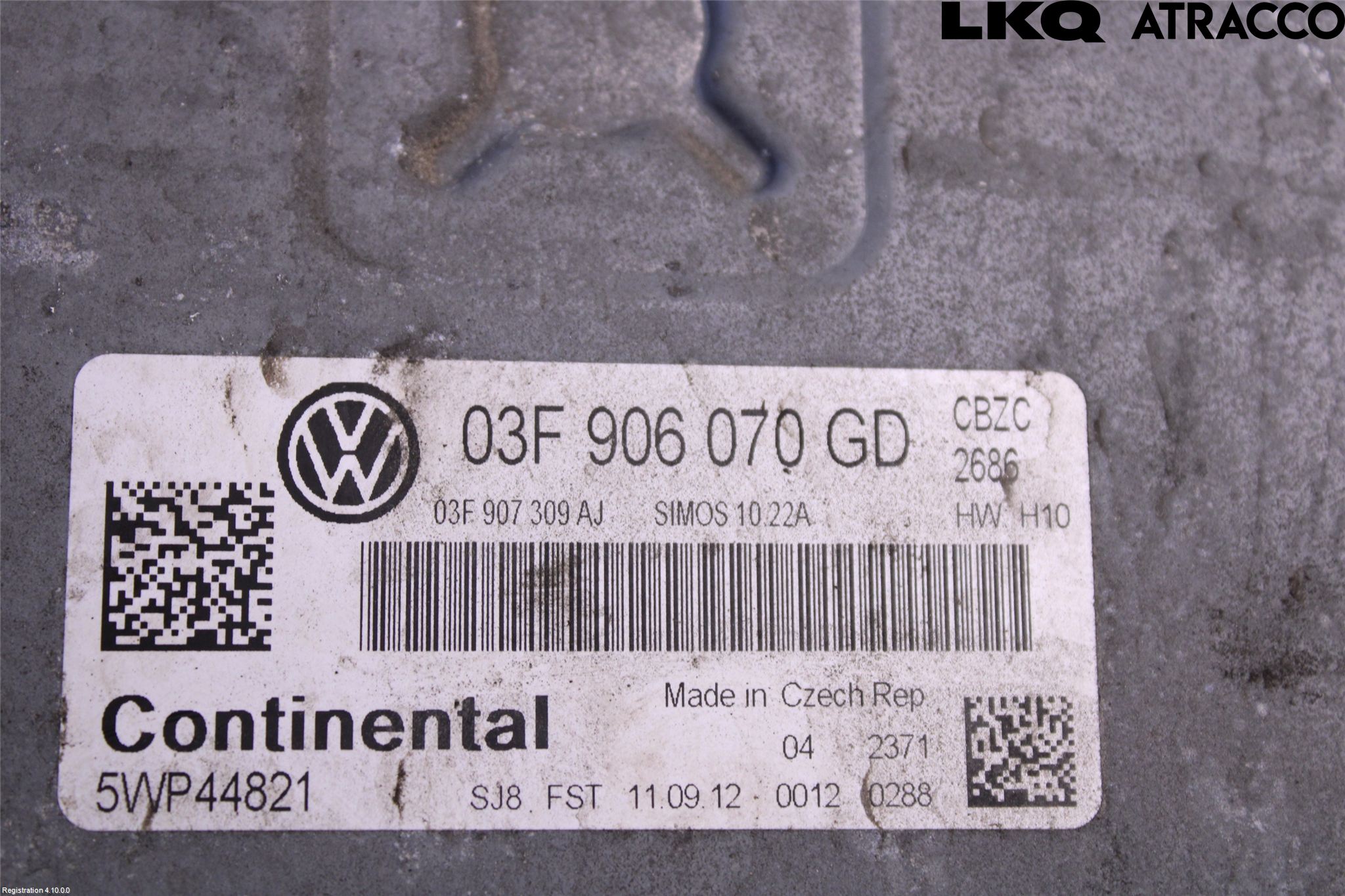 Volkswagen VW POLO 10-17 Styrenhet Insprut Bensin