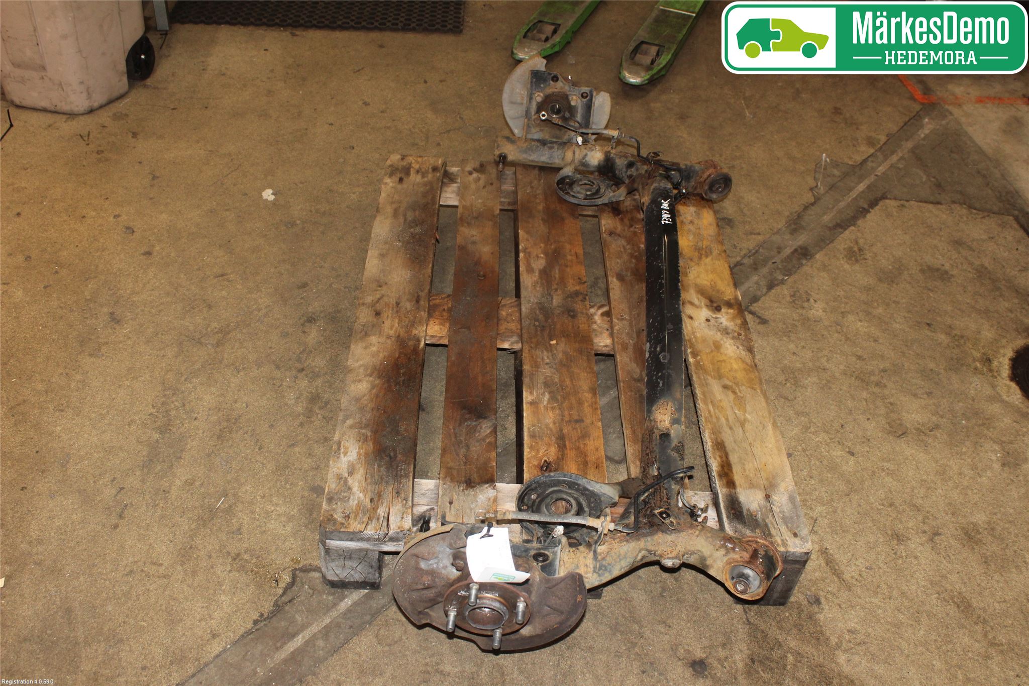 Suzuki SWIFT 11-16 Bakaxelbalk