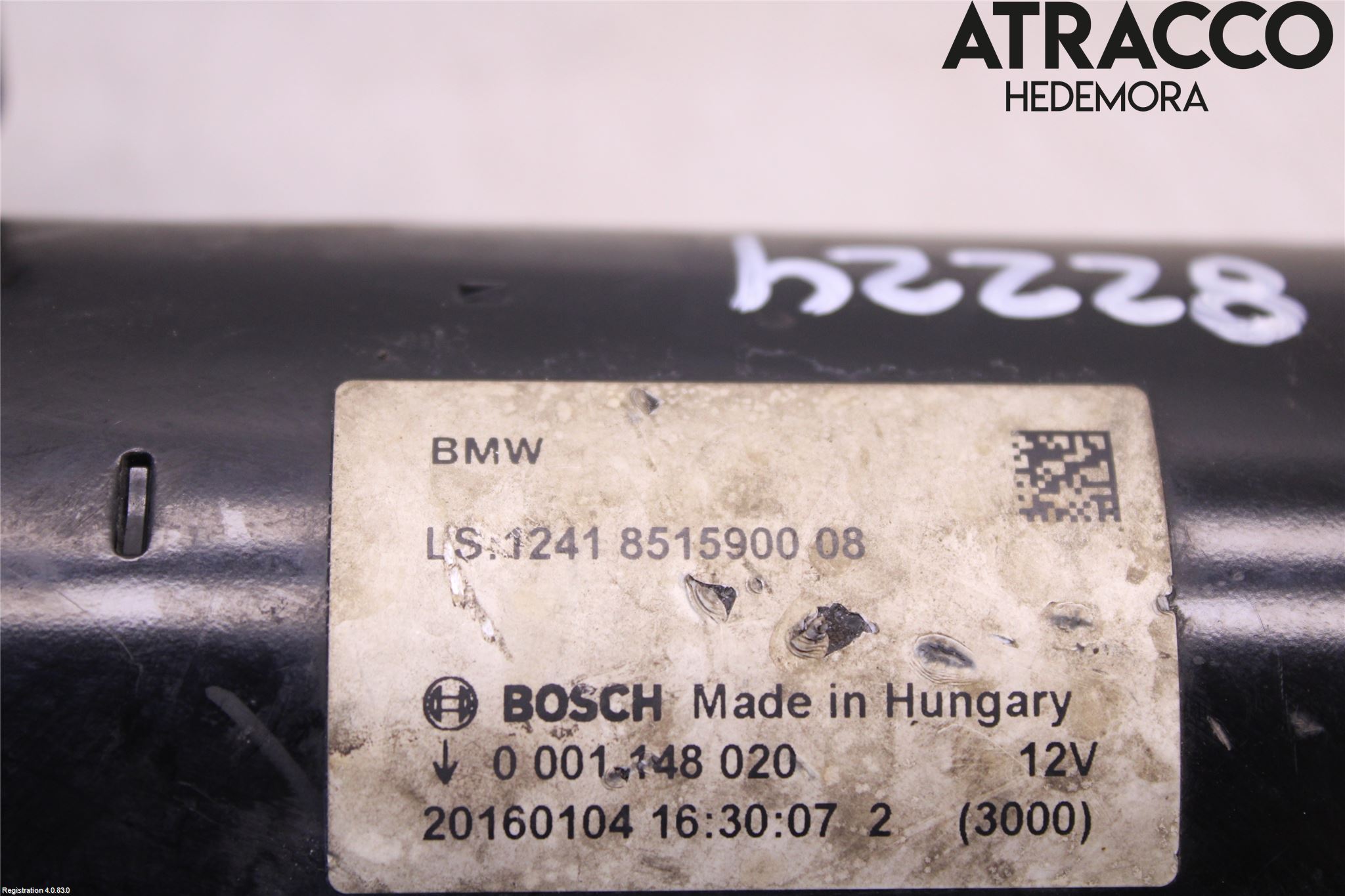 BMW X5 F15 13-18 Startmotor Diesel