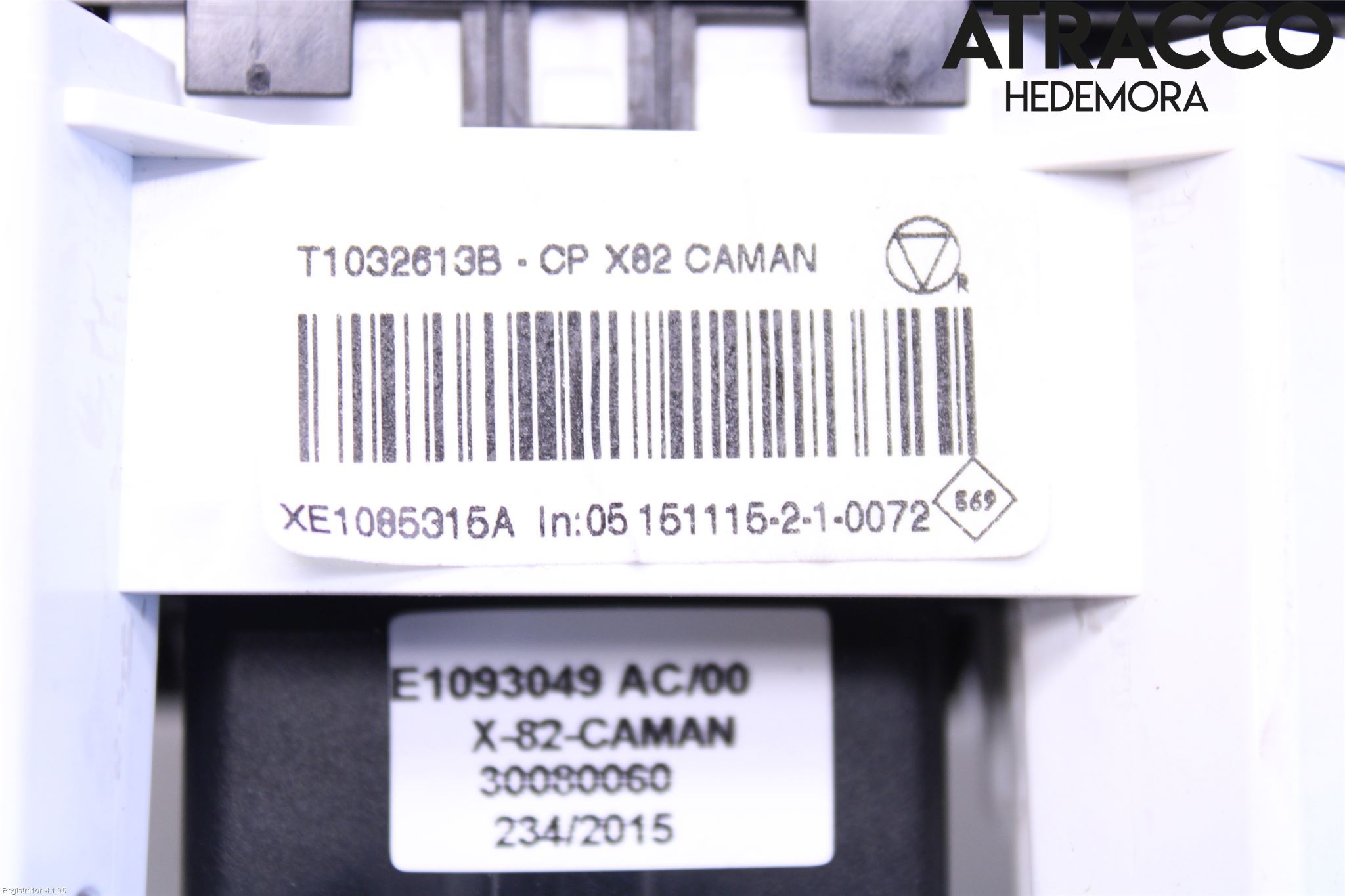 Renault TRAFIC/E-TECH 15- Ac Styrenhet Ac Manöveren