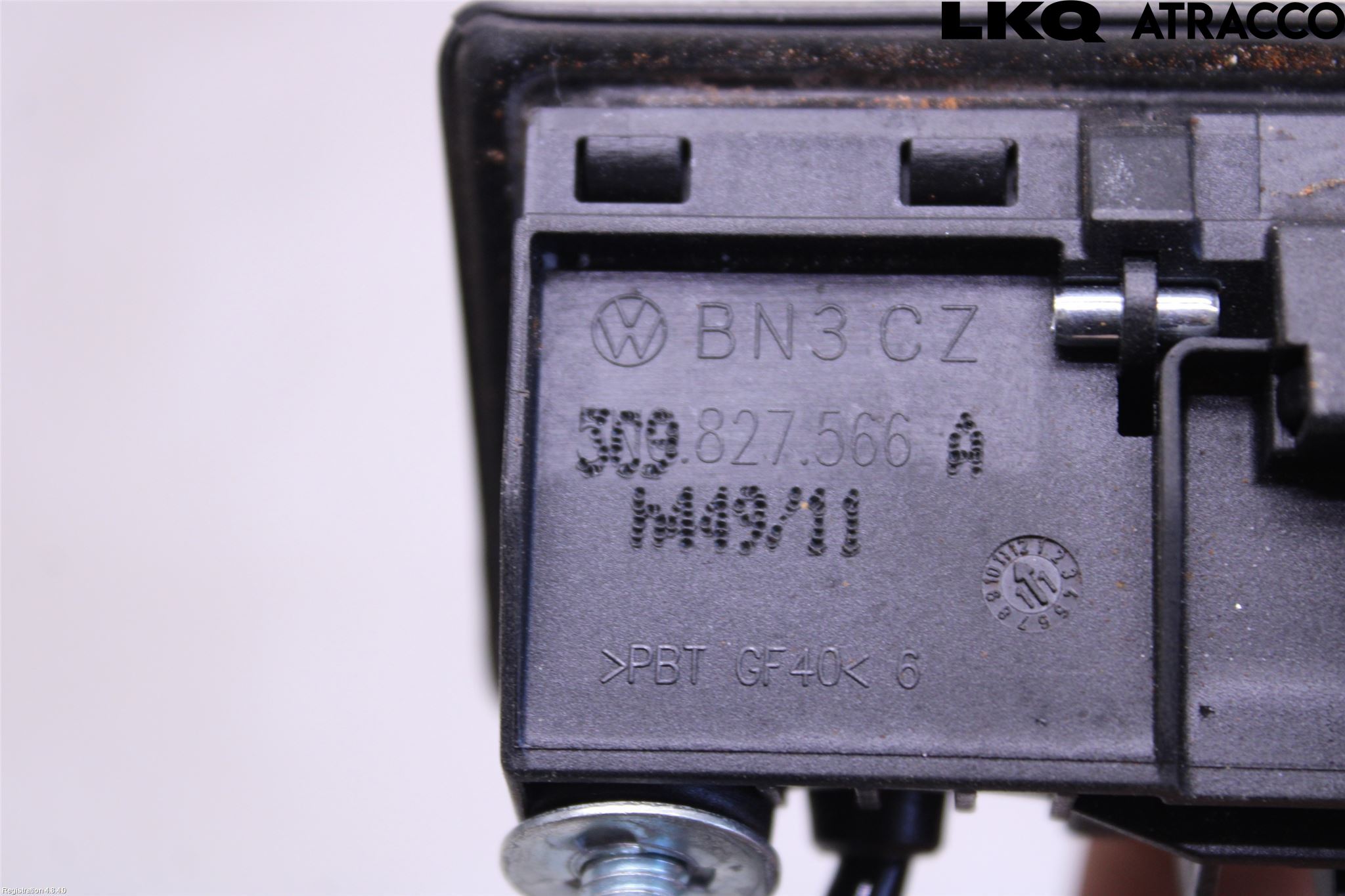 Volkswagen VW PASSAT 11-14 Bakluckehandtag