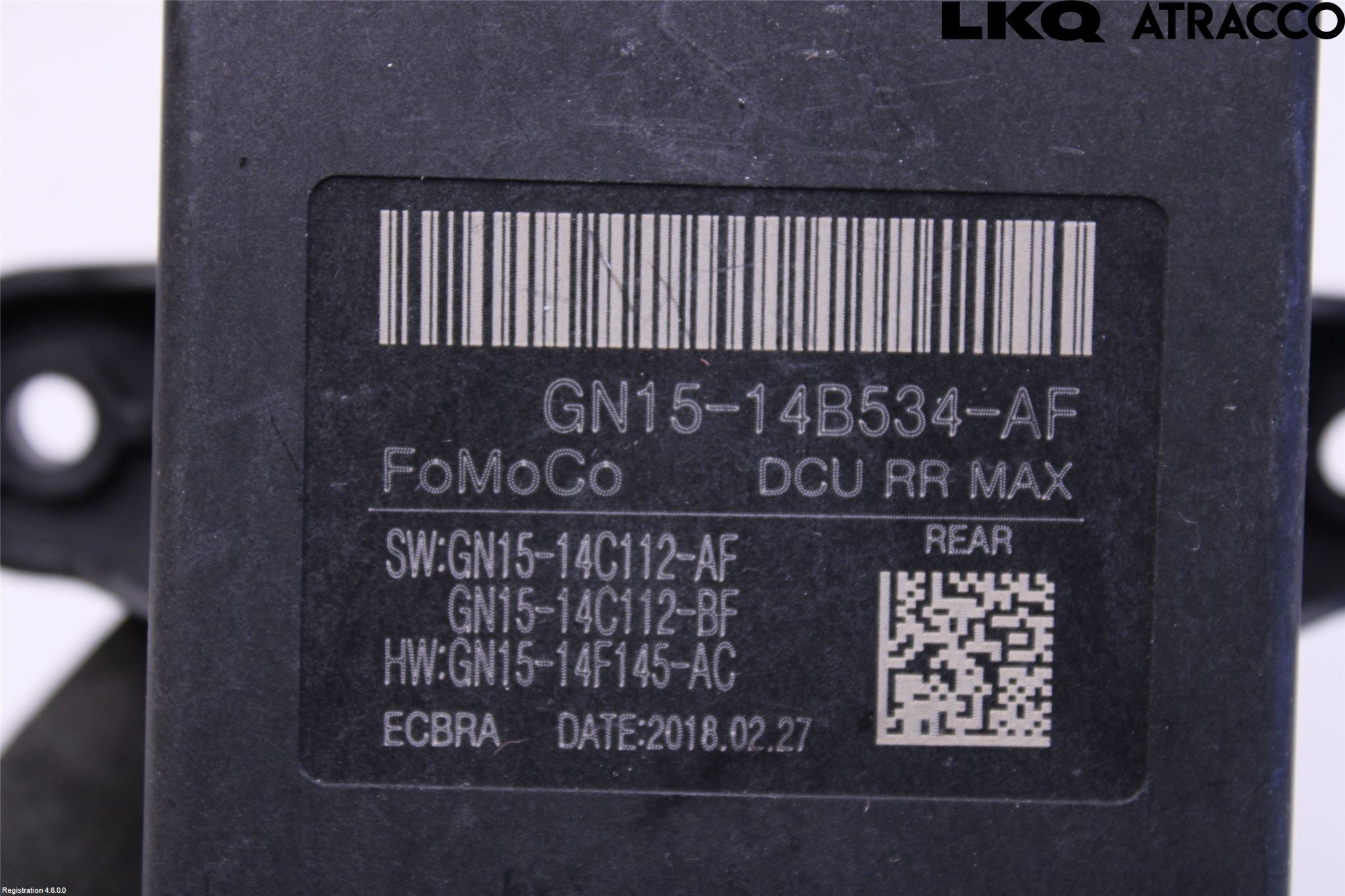 Ford ECOSPORT 17- Styrenhet Dörr