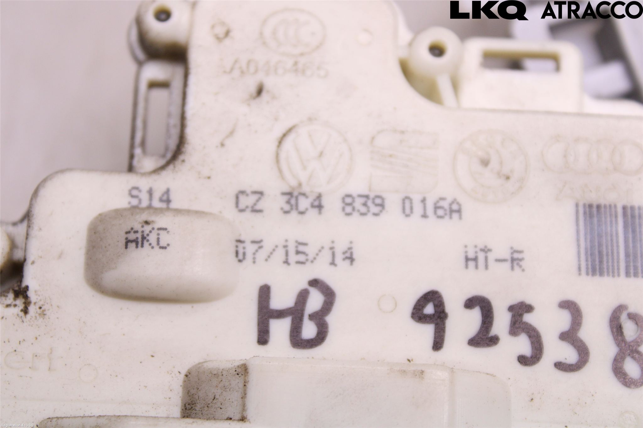 Volkswagen VW PASSAT 11-14 Låskista-Dörrlås