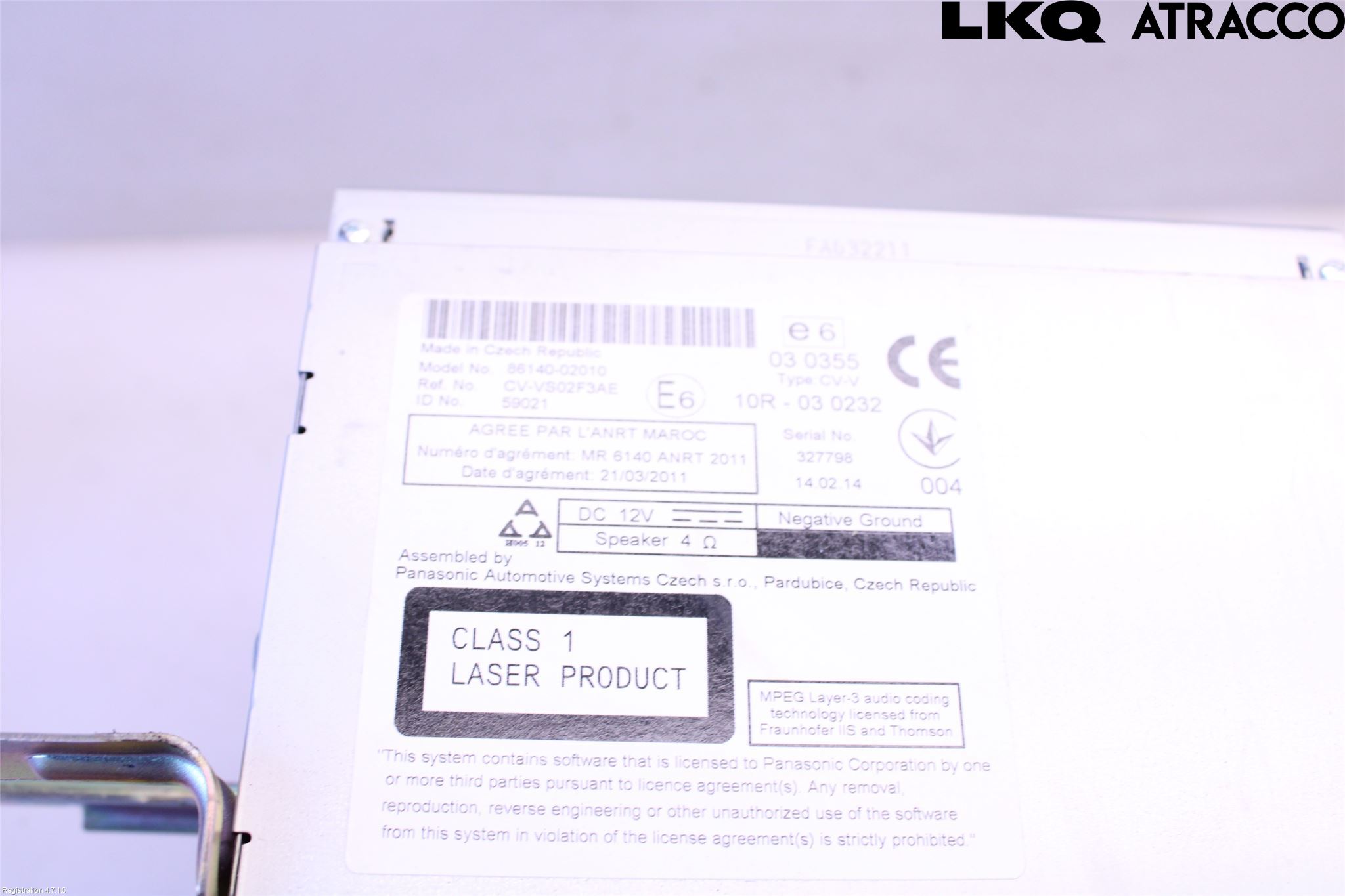 Toyota AURIS 13-19 Cd Radio - Multimediapanel