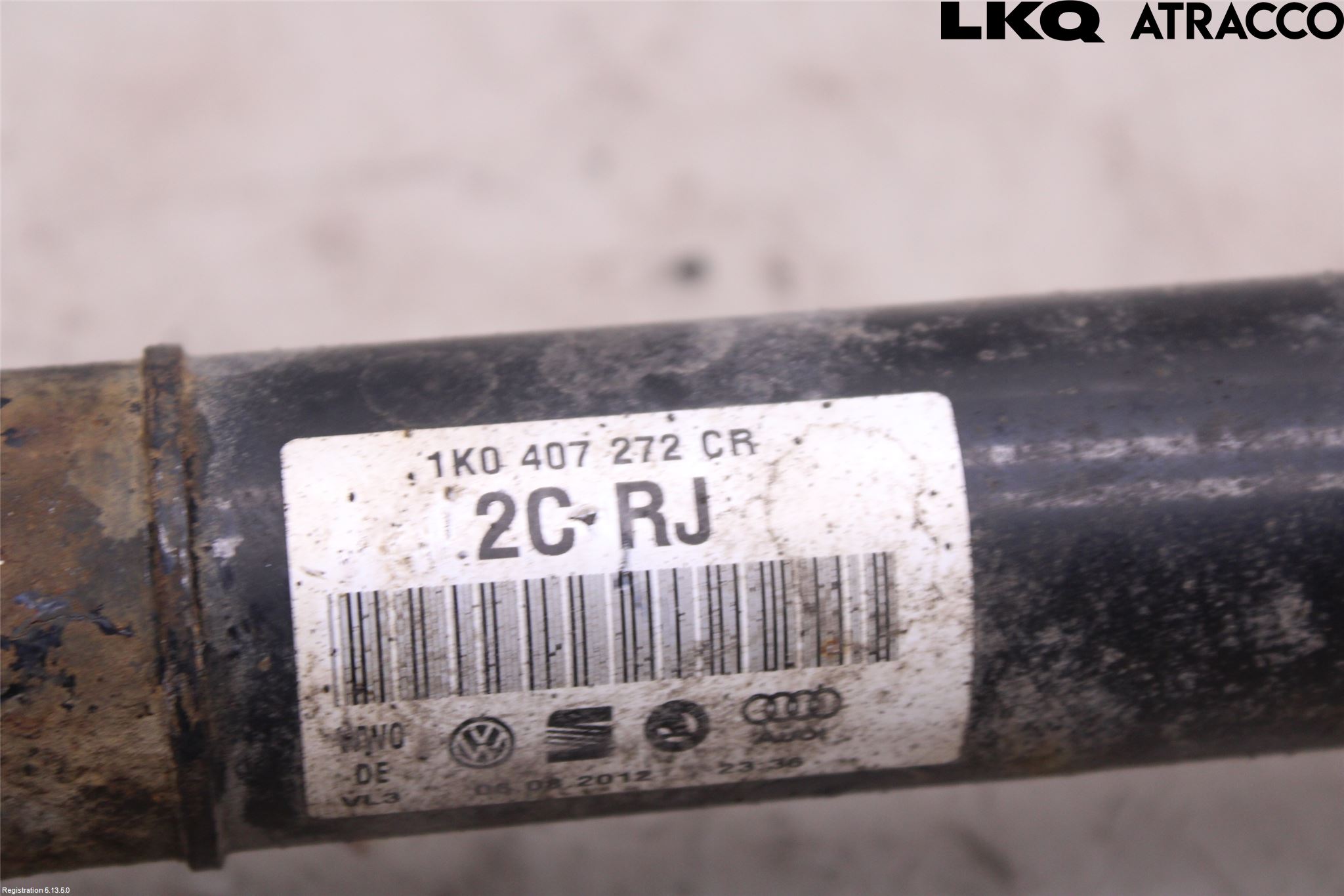 Skoda YETI Drivaxel Fram Höger