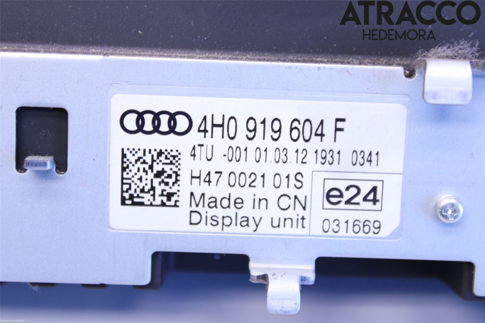 Audi A8/S8 4H 10-17 Multifunktionsdisplay