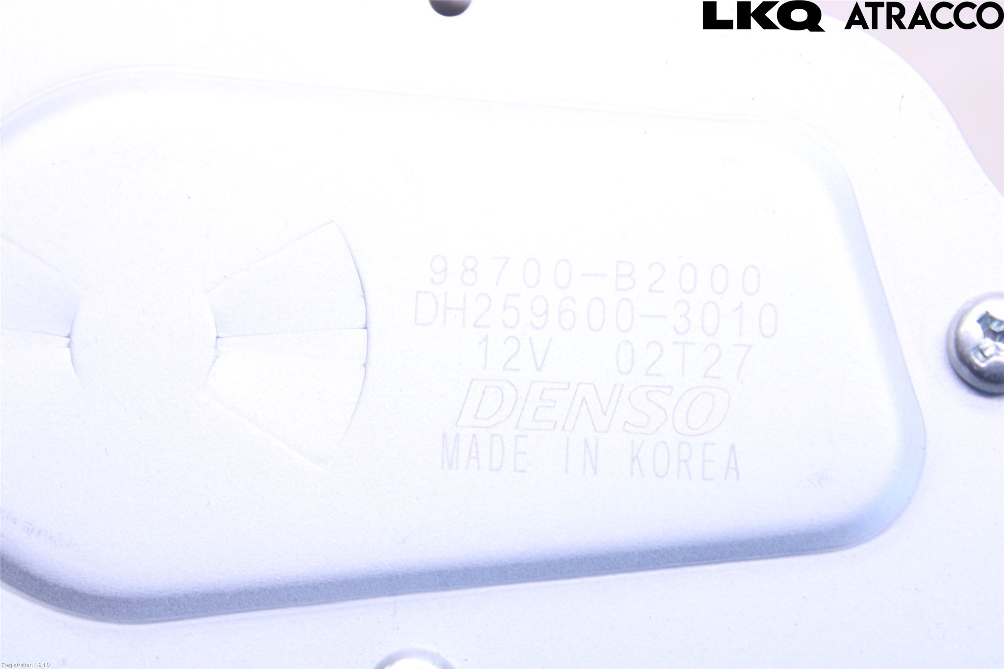 Kia SOUL 09- Torkarmotor Baklucka
