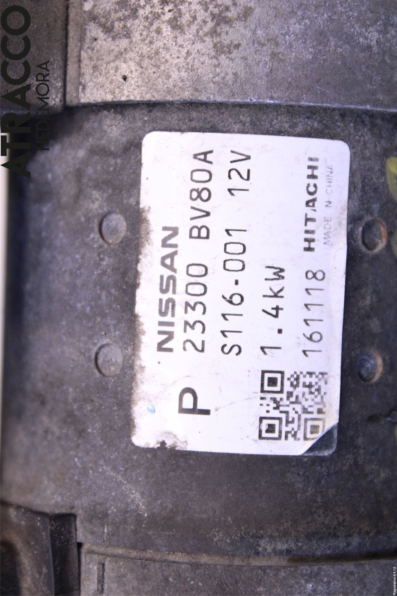 Nissan X-TRAIL 14-21 Startmotor