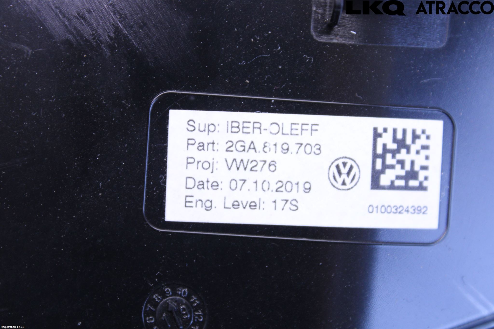 Volkswagen VW T-ROC 18- Defrosterkanal-Munstycke
