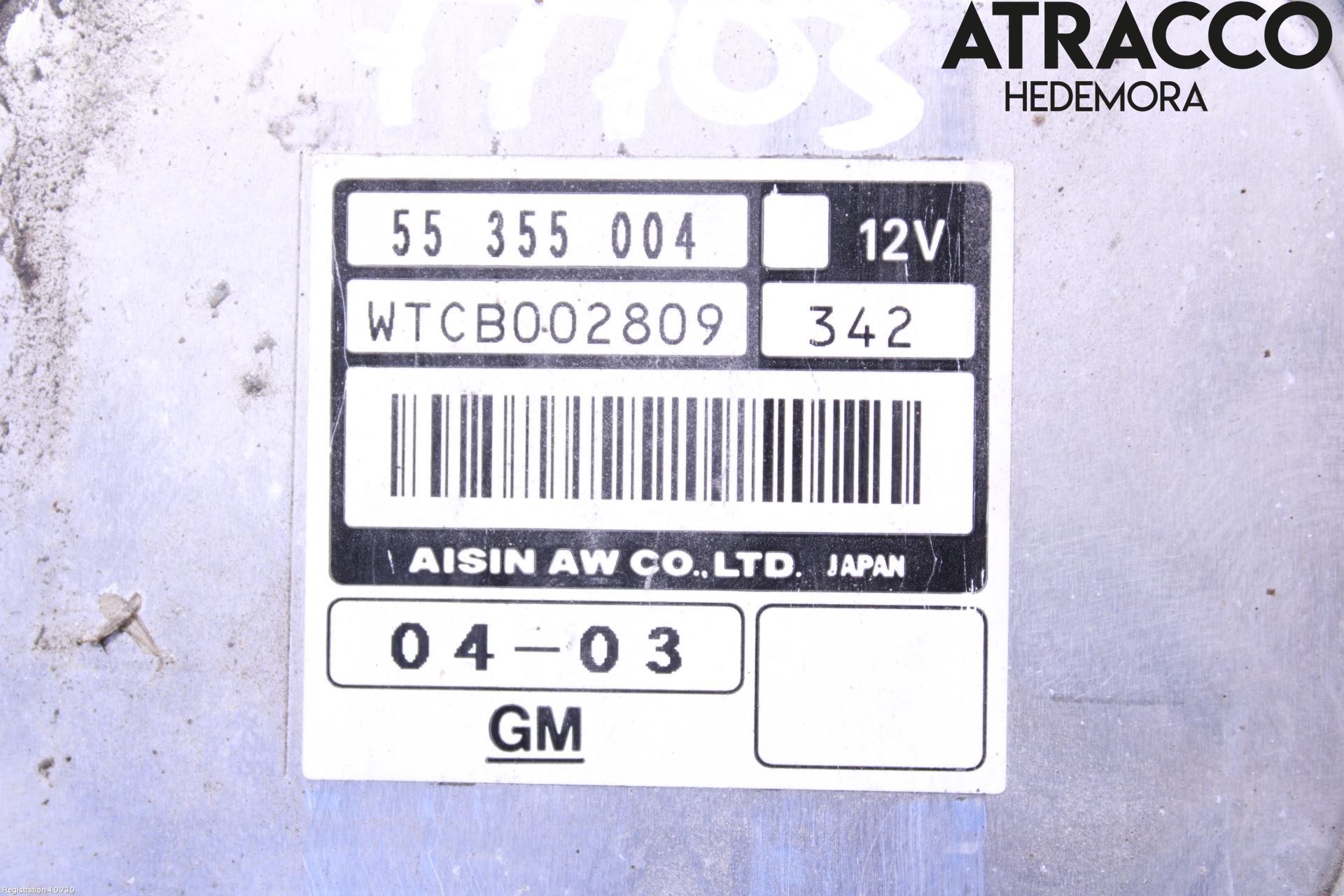 Saab 9-3 VER 2 Styrenhet Växellåda