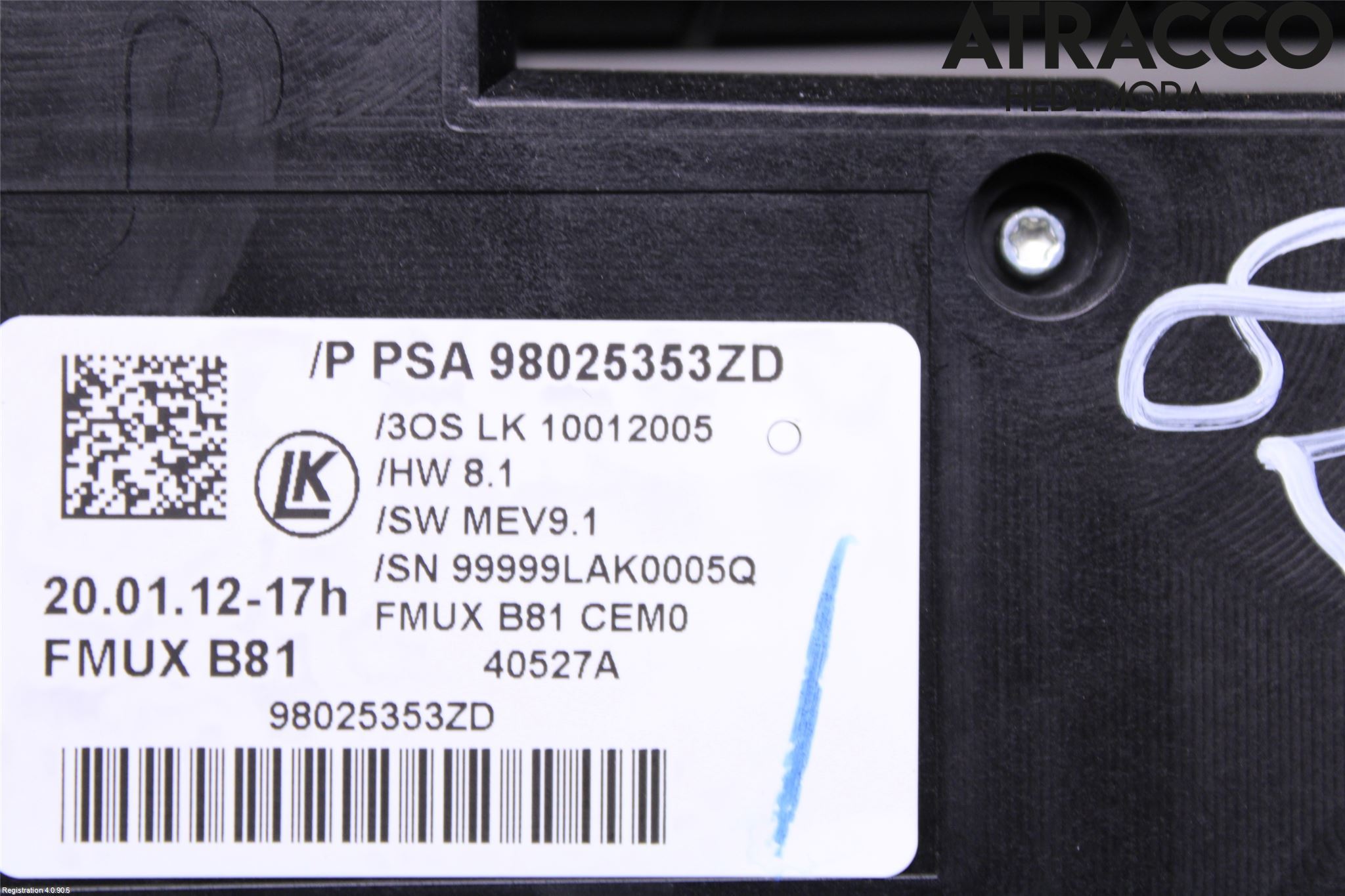 Citroen DS5 Cd Radio - Multimediapanel