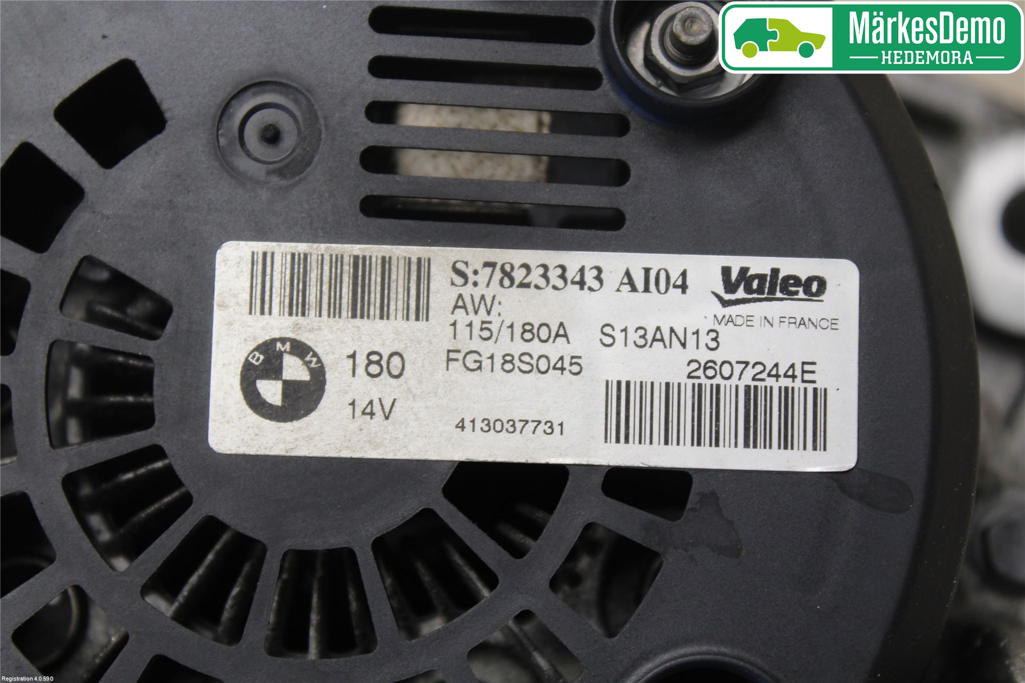 BMW 3 F30/F31/F80 12-19 Generator