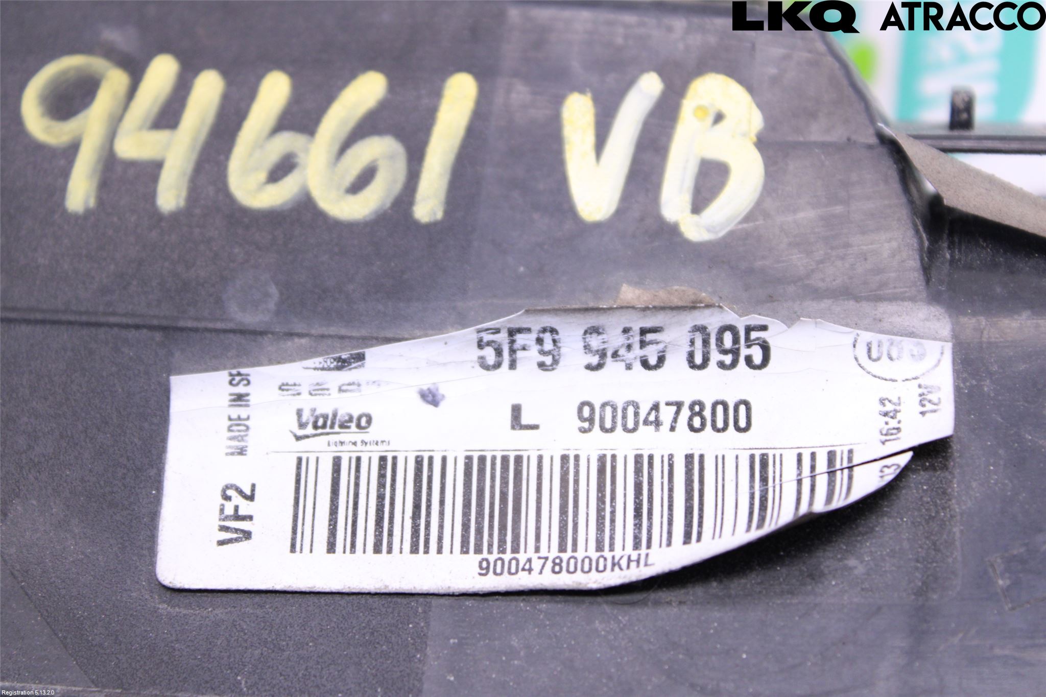 Seat LEON 13-20 Bakljus Vänster