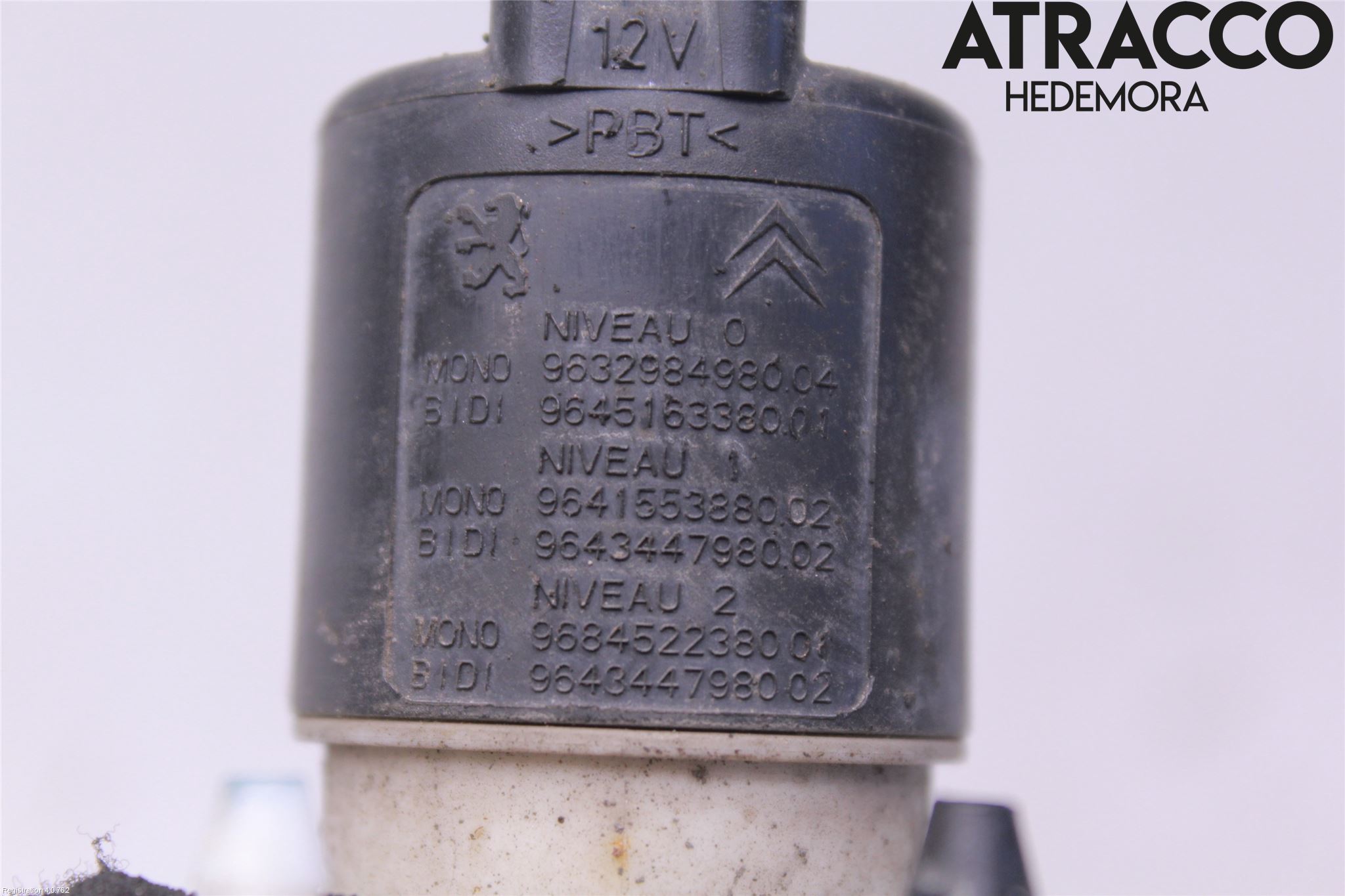 Citroen C4 GRAND PICASSO 14-18 Spolarpump Vindruta