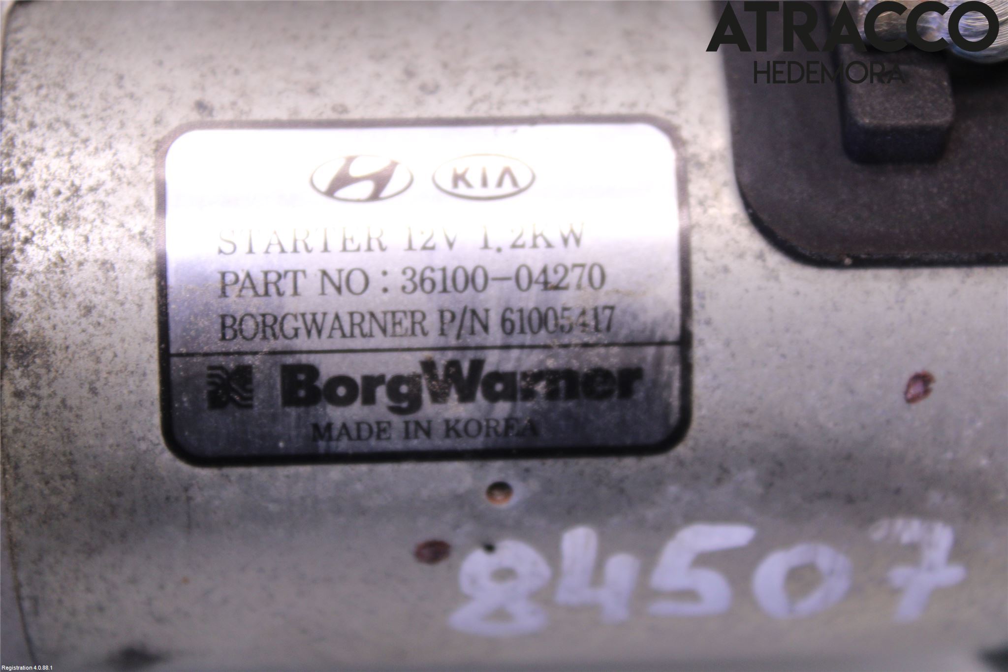 Hyundai KONA/ELECTRIC OS 18-23 Startmotor