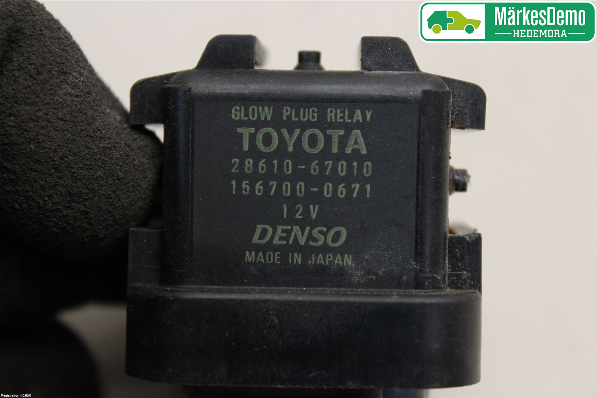 Toyota AURIS 10-12 Relä Glödning Diesel