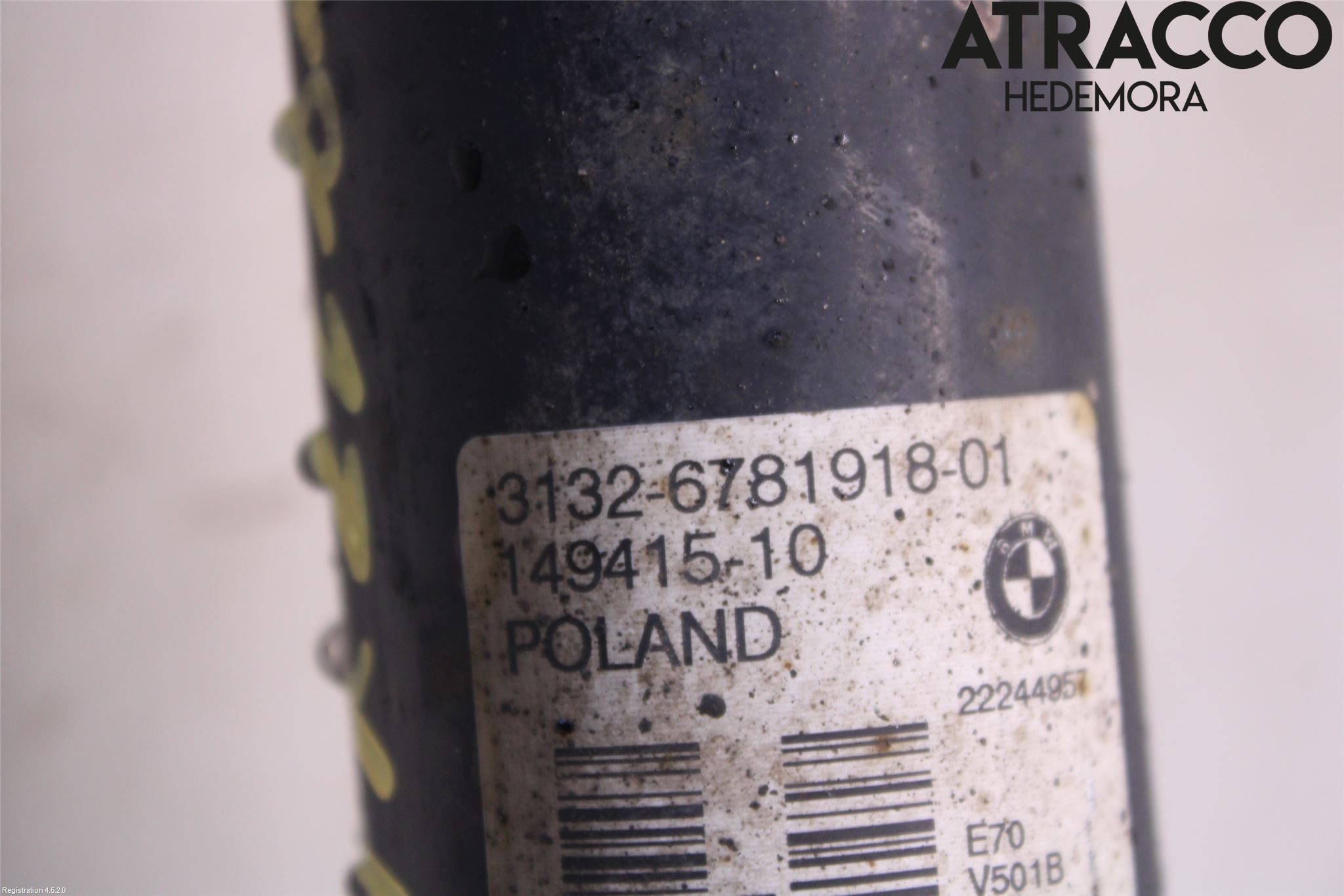 BMW X5 E70 07-13 Fjäderben Fram Vänster