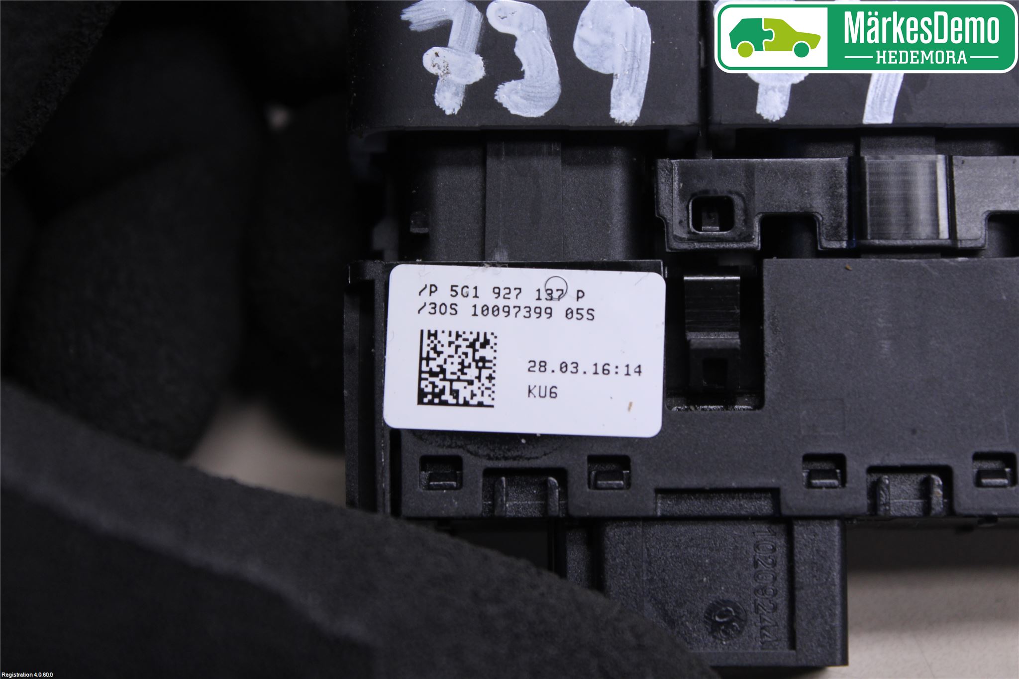 Volkswagen VW GOLF / E-GOLF VII 13-20 Strömställare Övrigt