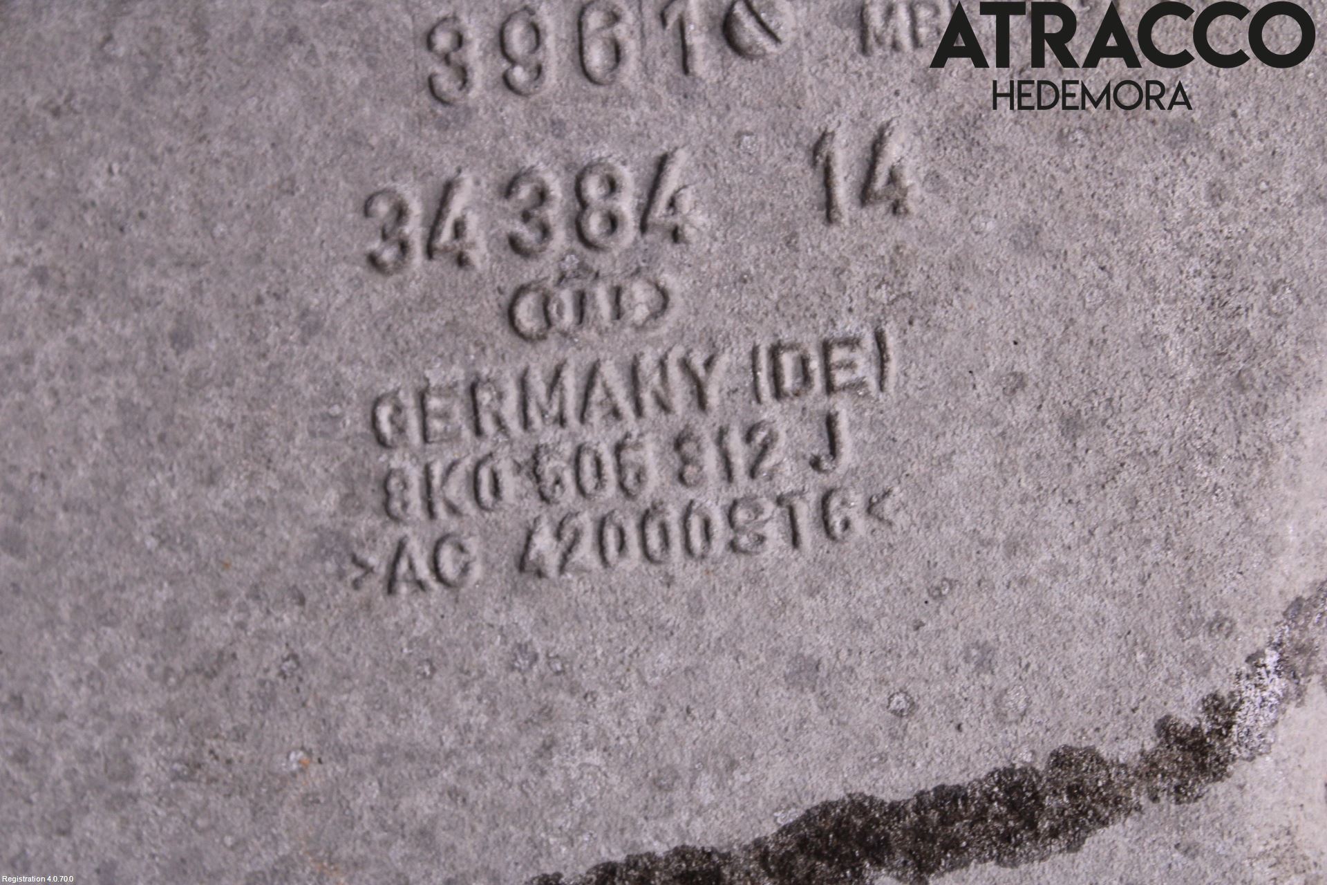 Audi A4 12-15 Bärarm Bak Höger