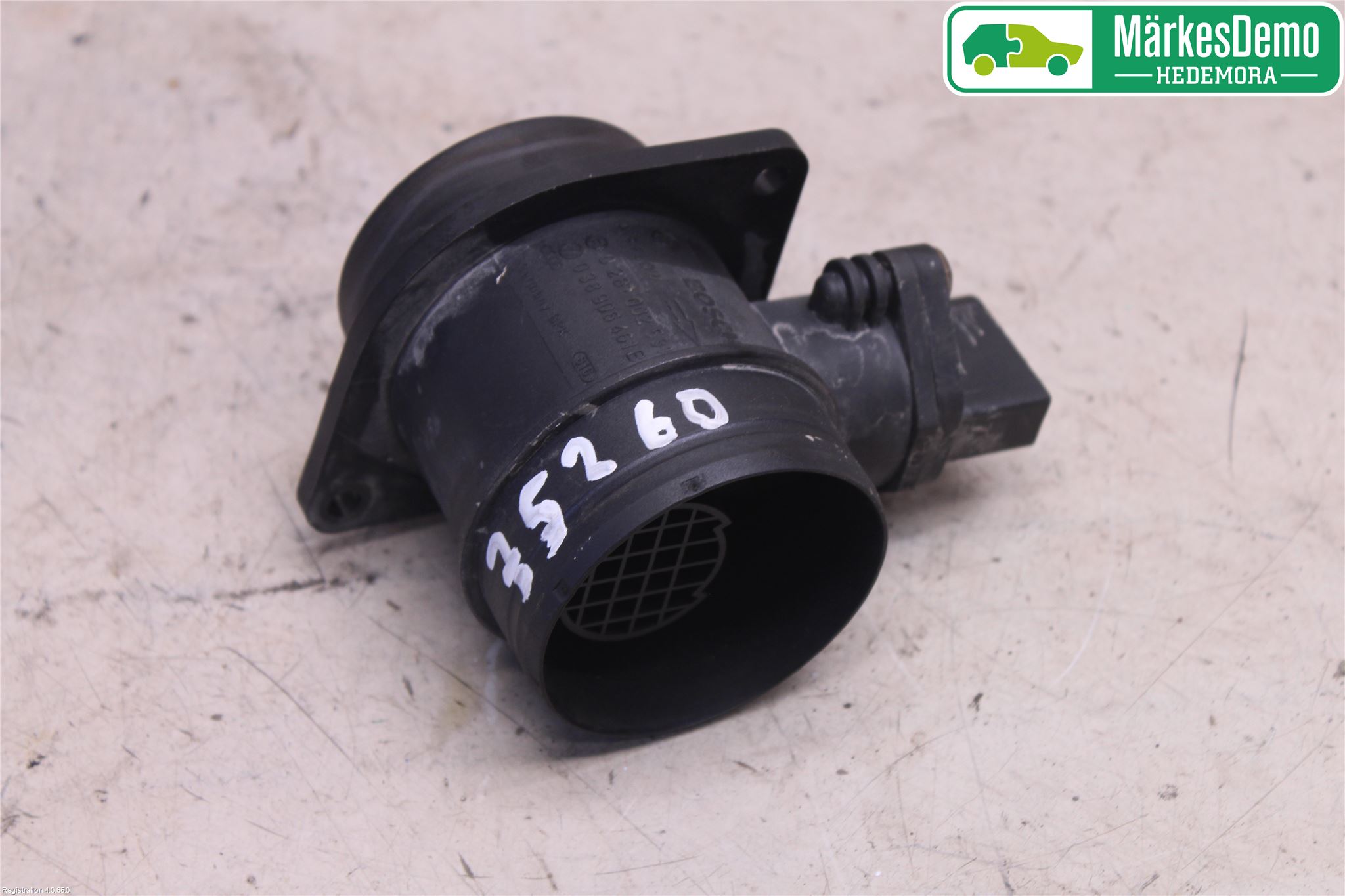 Volkswagen VW CADDY      04-10 Injluftmassamätare