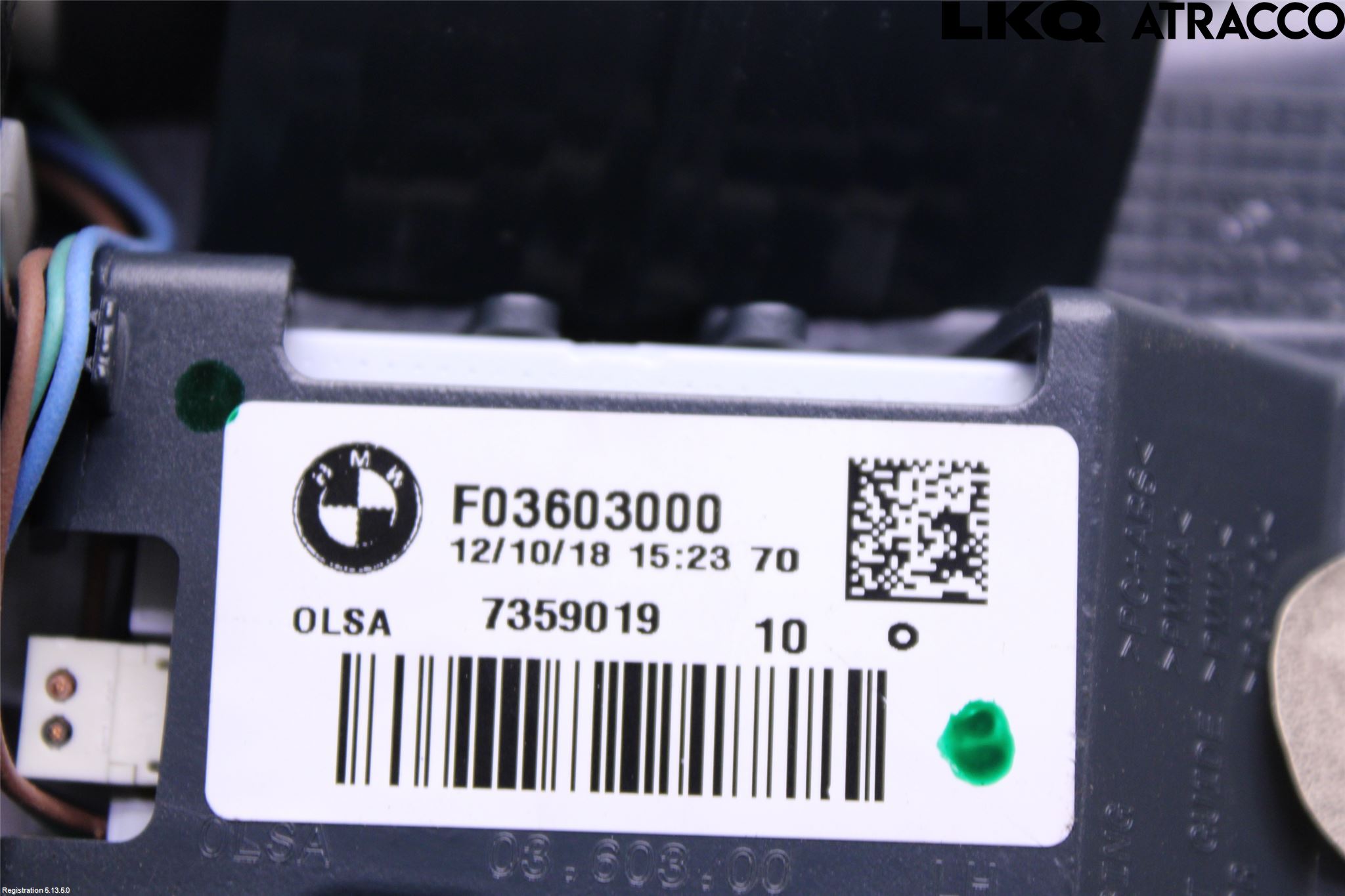 BMW 1 F20/F21 11-19 Bakljus Lucka Vä