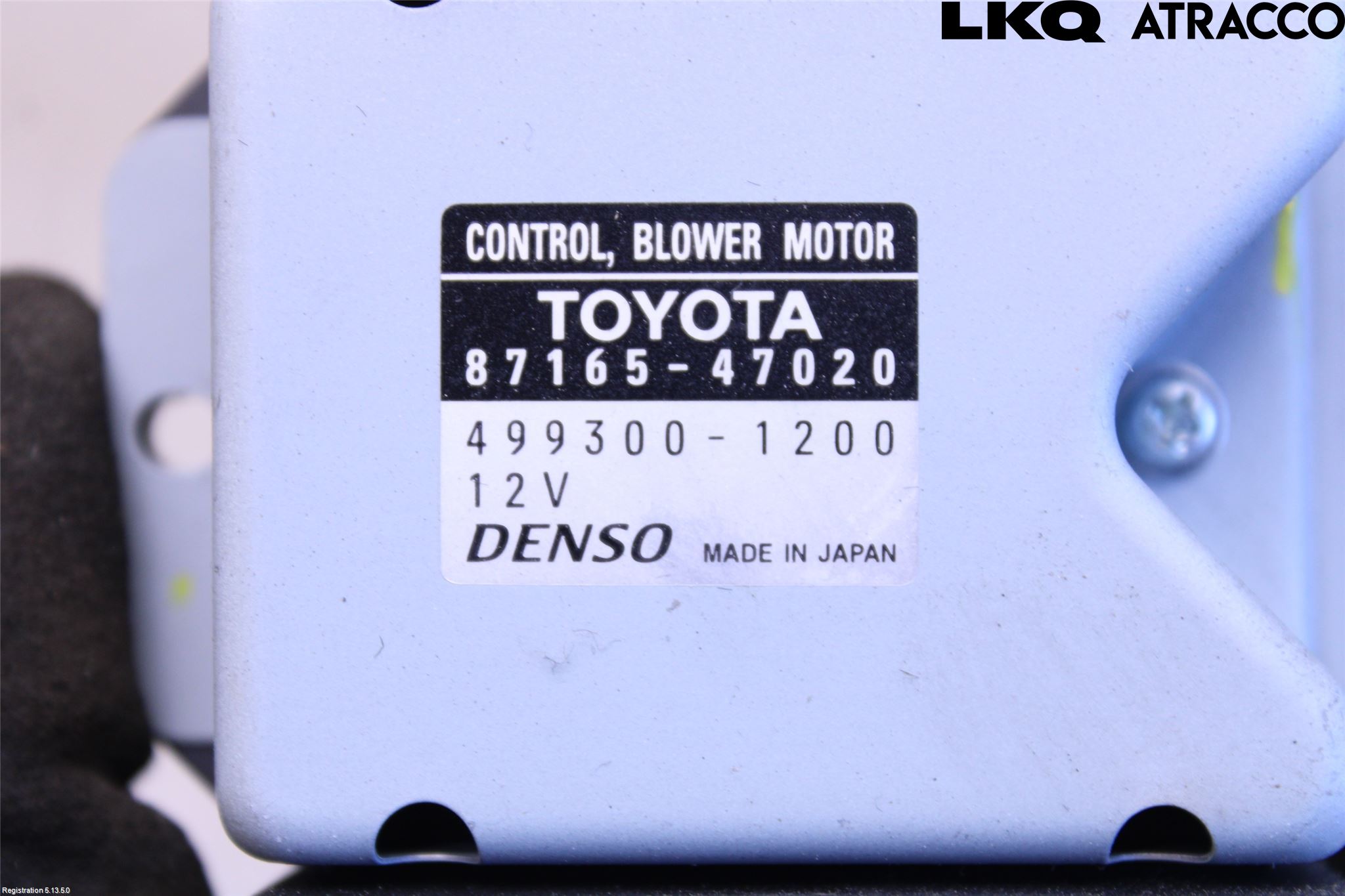 Toyota PRIUS NWH20 04-08 Värmefläktsmotstånd