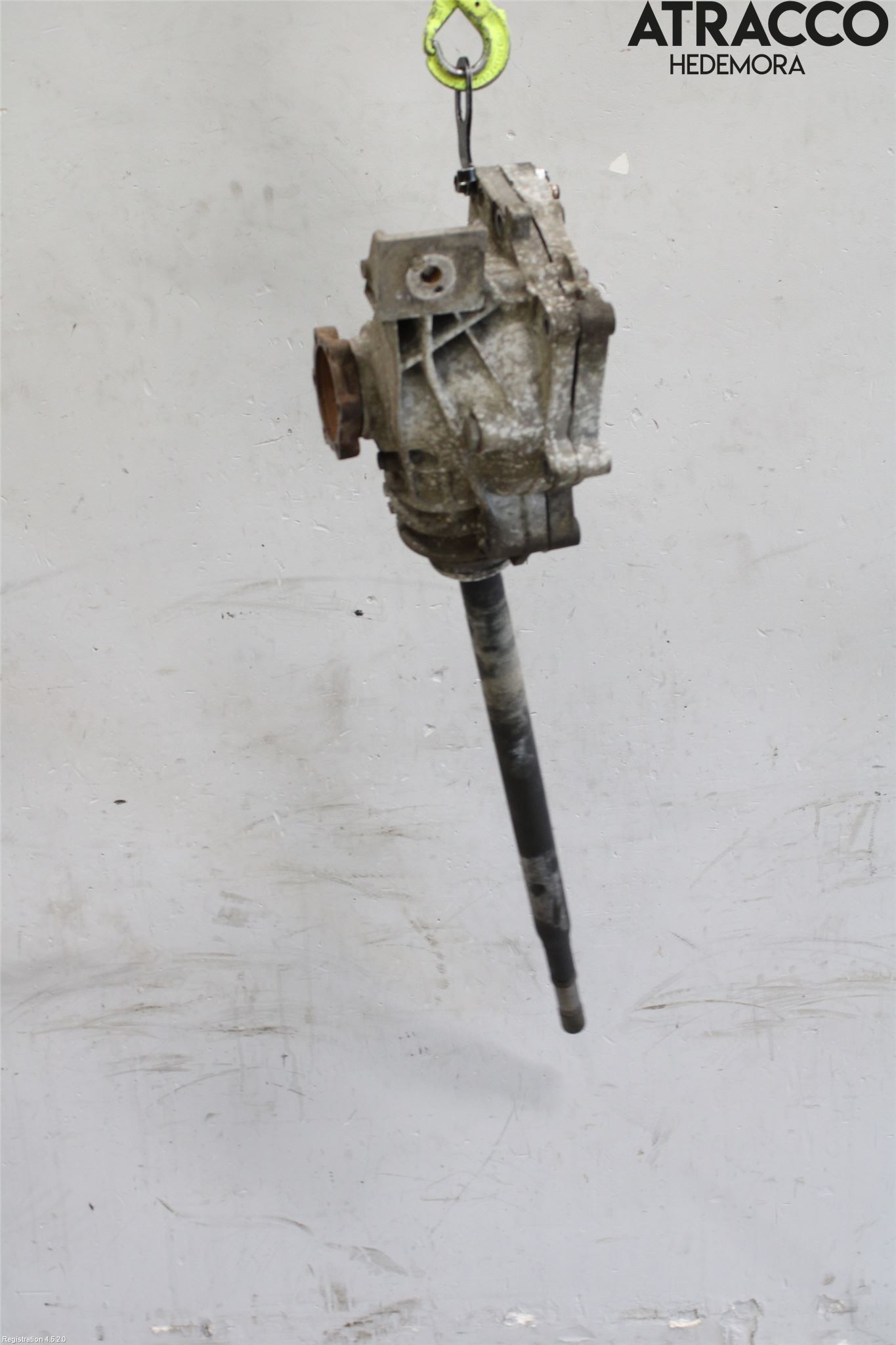 Porsche PANAMERA 09- Framvagn Diffrential