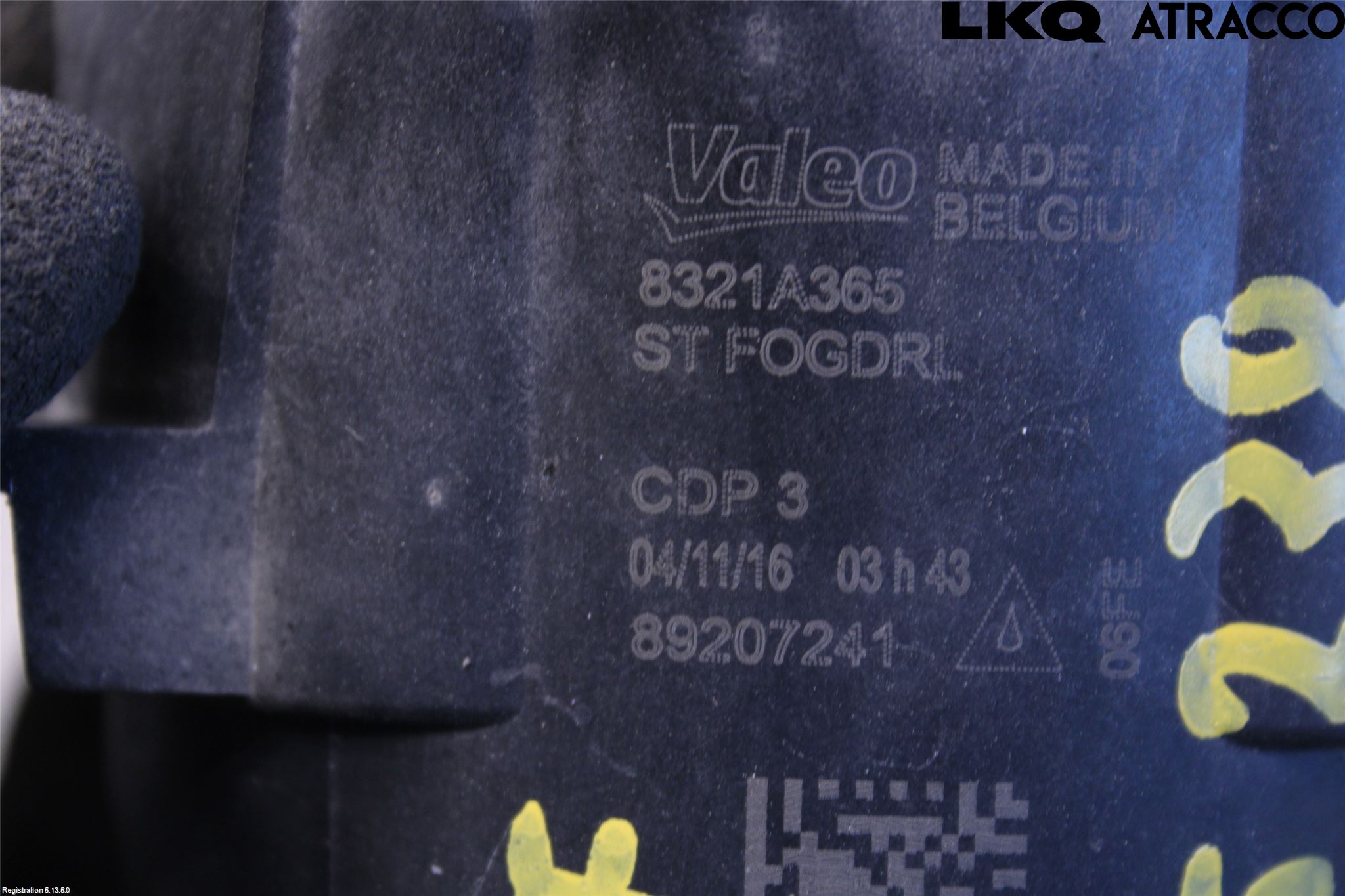 Mitsubishi ASX 10-22 Dimljus-Varselljus Fram