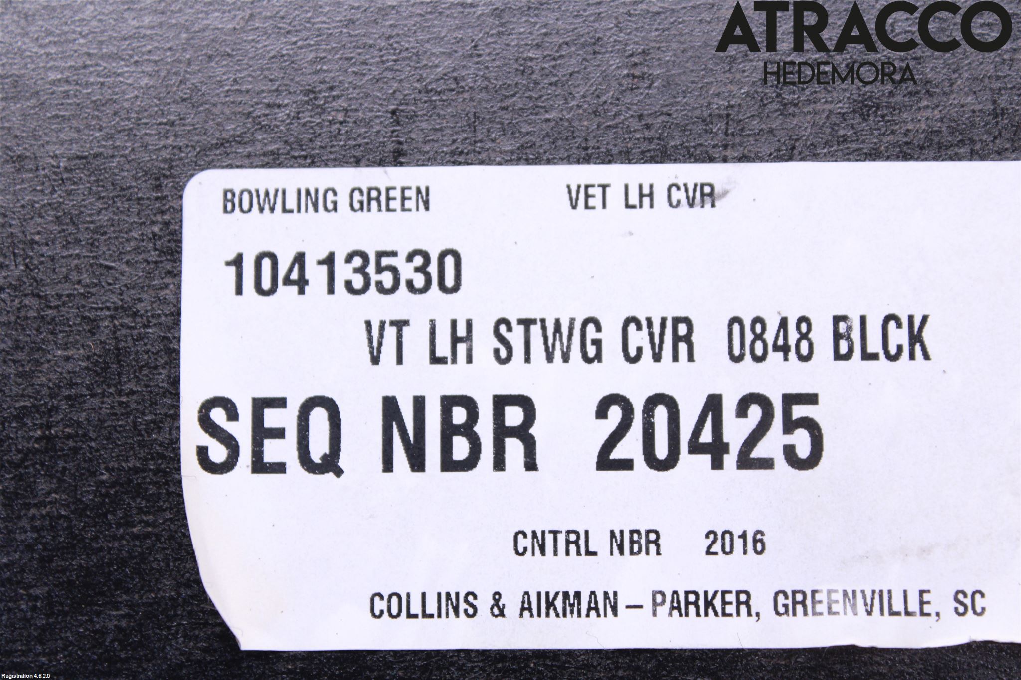 Chevrolet CORVETTE Bagage Golv