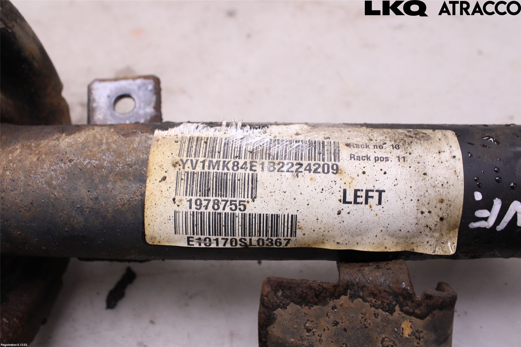 Volvo C30 10-13 Fjäderben Fram Vänster