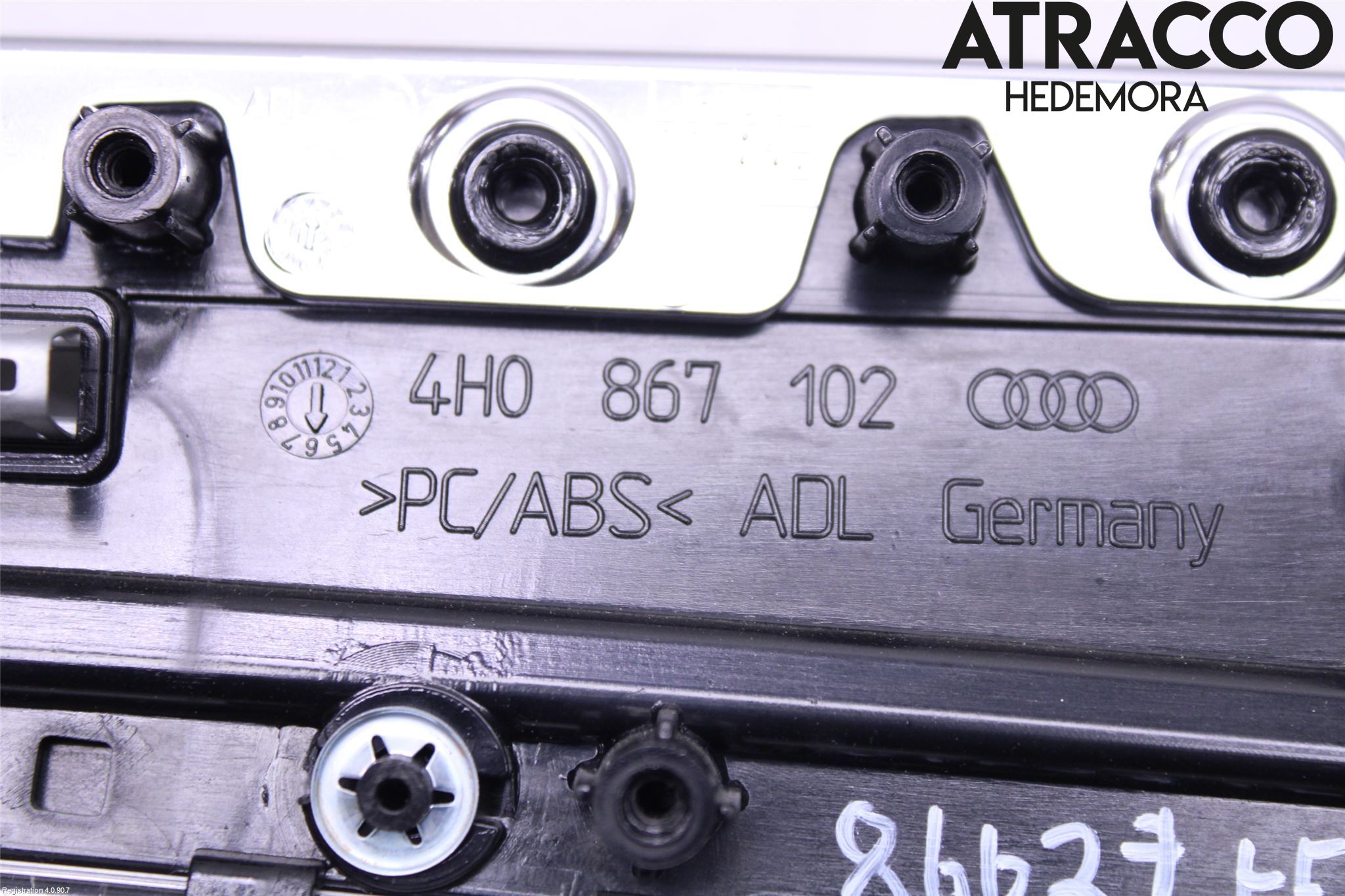 Audi A8/S8 4H 10-17 Dörrhandtag Inre Hö