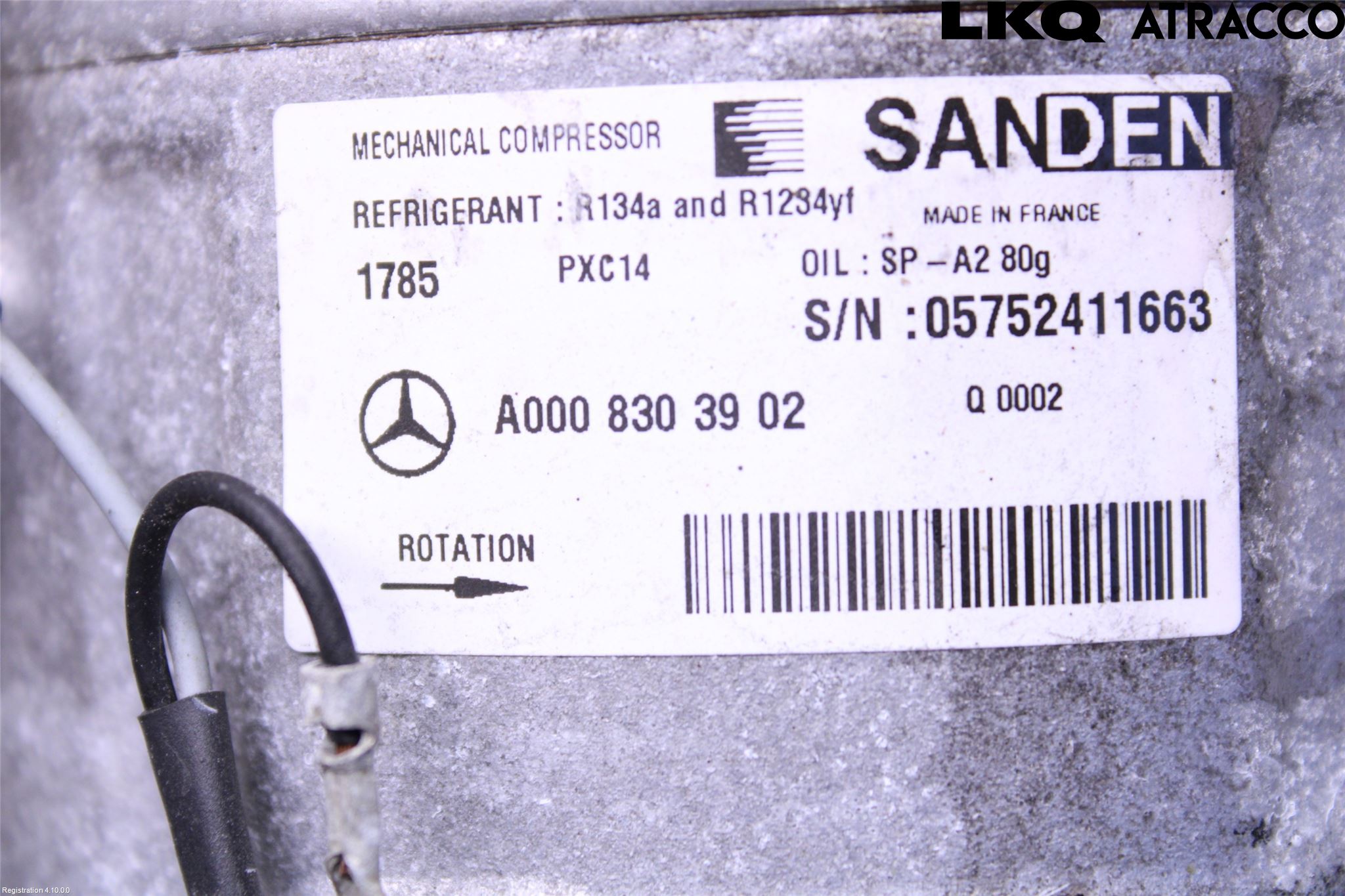 Mercedes-Benz MB C-KLASS (W205) 14-21 Ac Kompressor