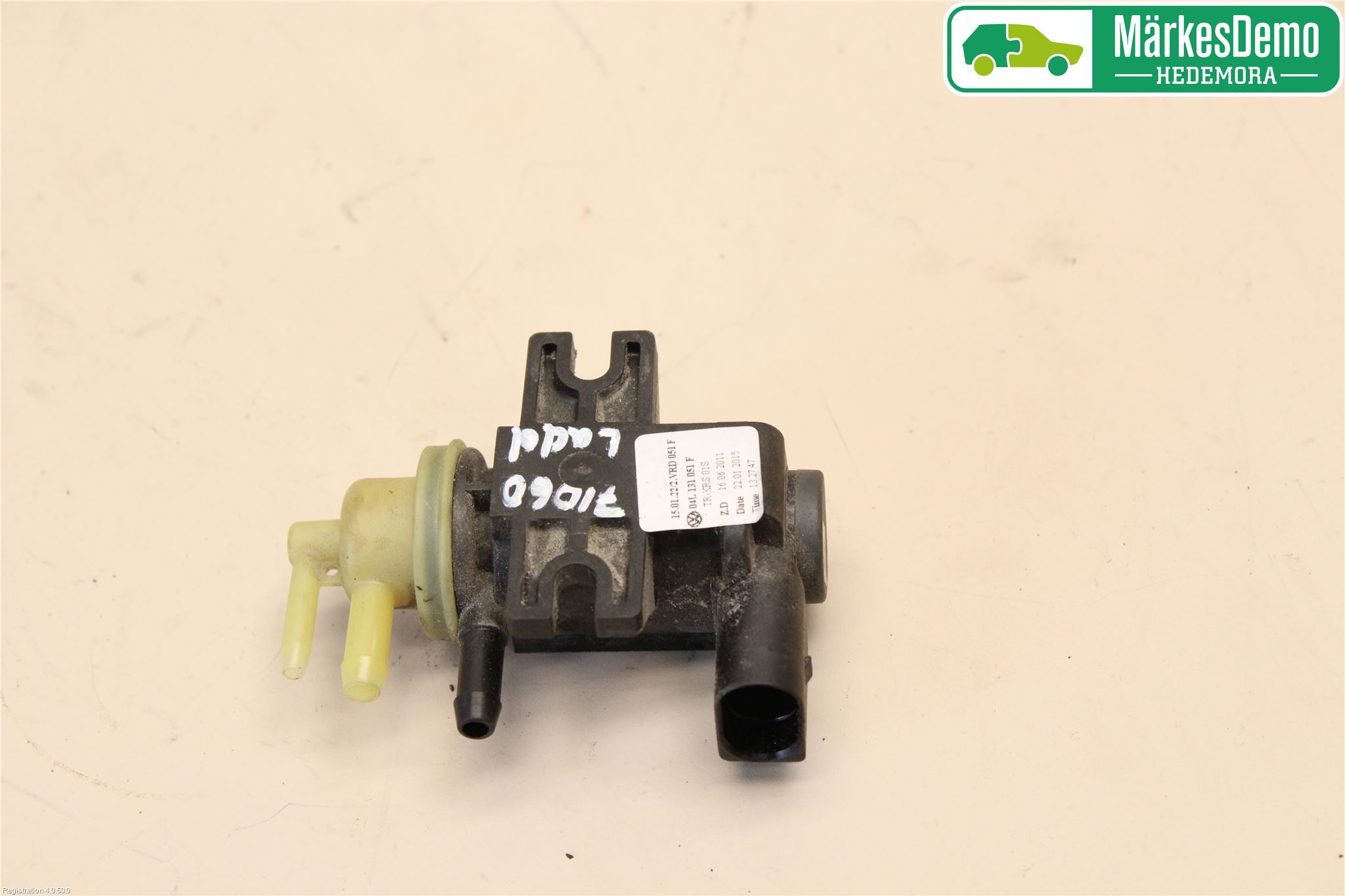 Volkswagen VW PASSAT 15-19 Vakuumventil