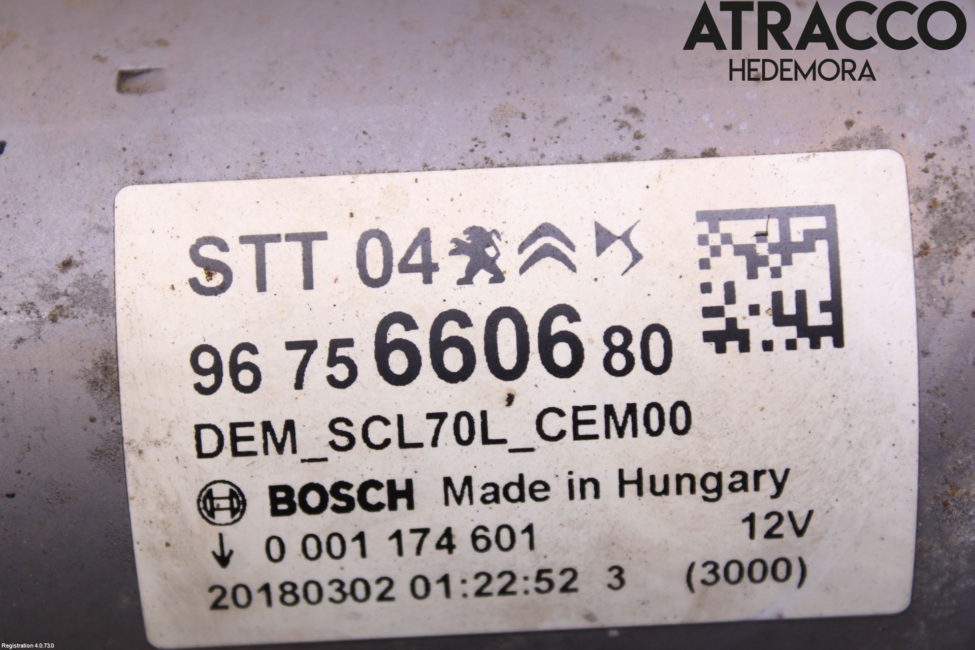 Peugeot PARTNER 16-18 Startmotor Diesel