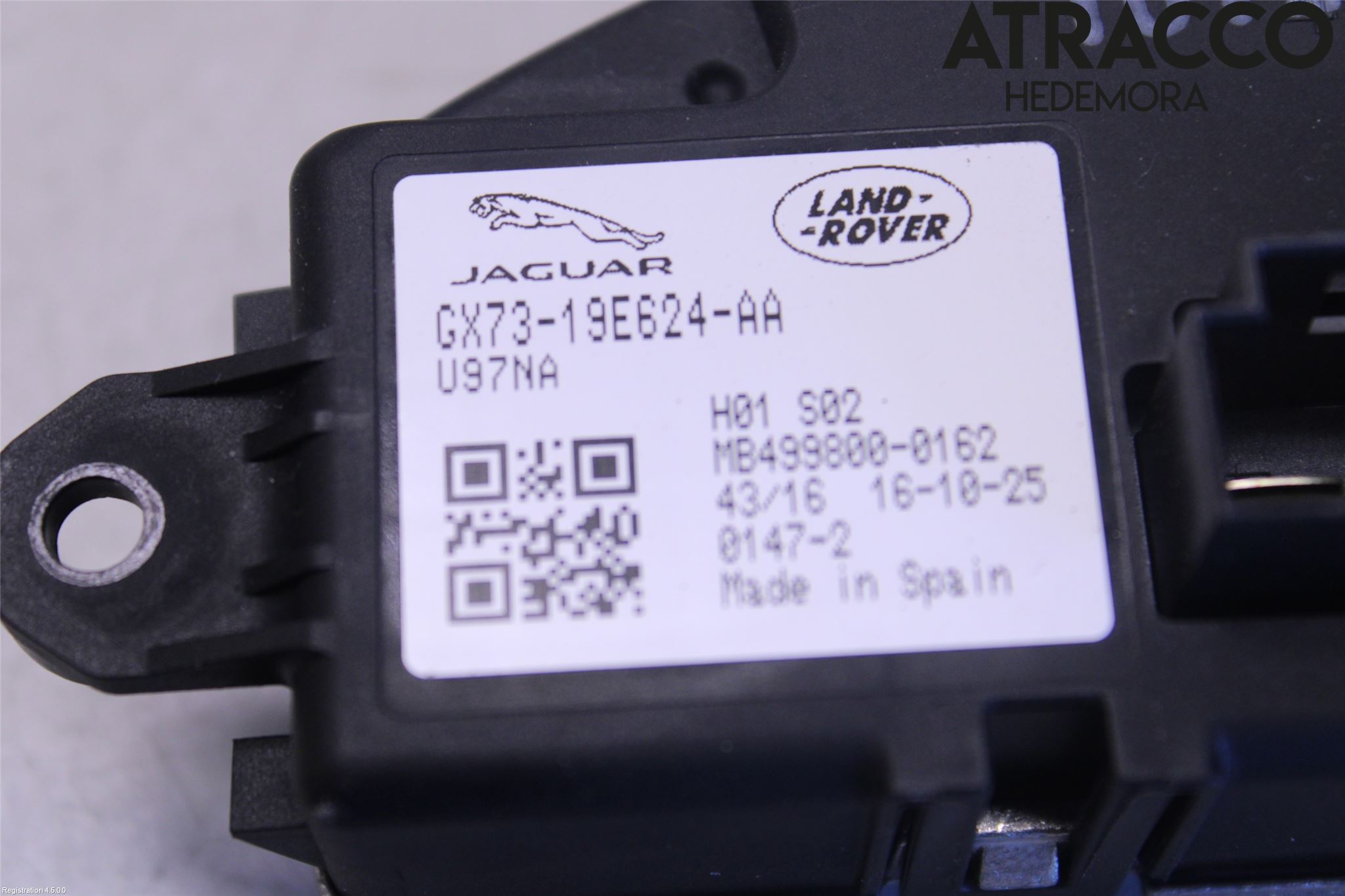 Jaguar F-PACE Värmefläktsmotstånd