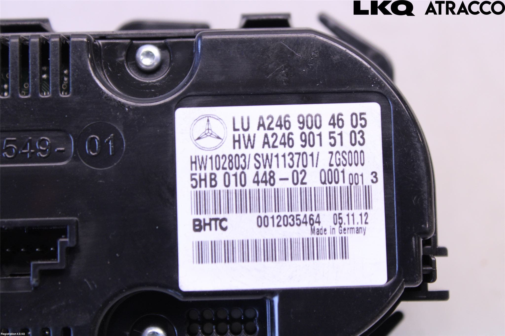 Mercedes-Benz MB A-KLASS (W176) 13-18 Ac Styrenhet Ac Manöveren