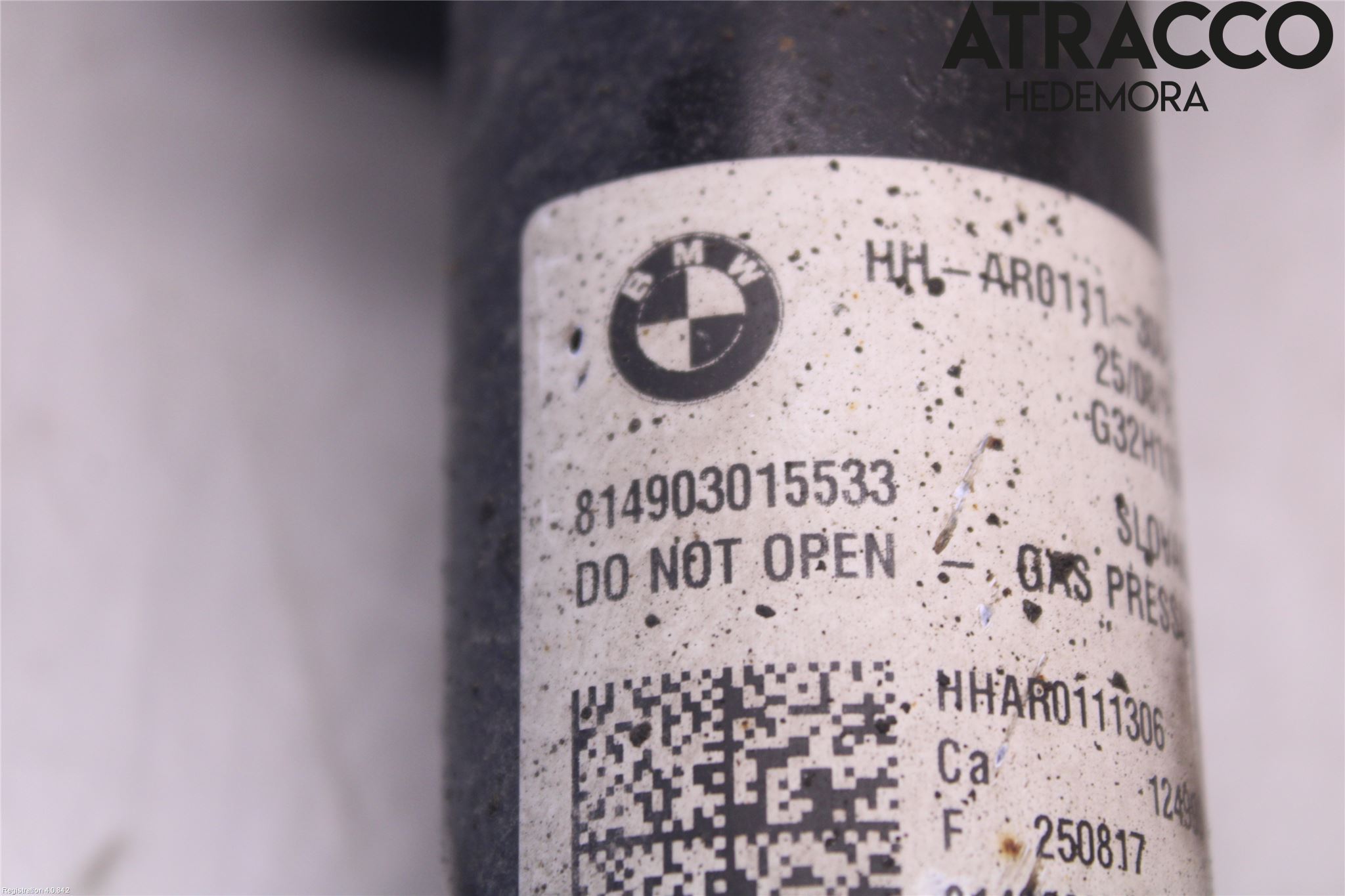 BMW 6 GT G32 18- Nivå-Luftfjädring Bälg