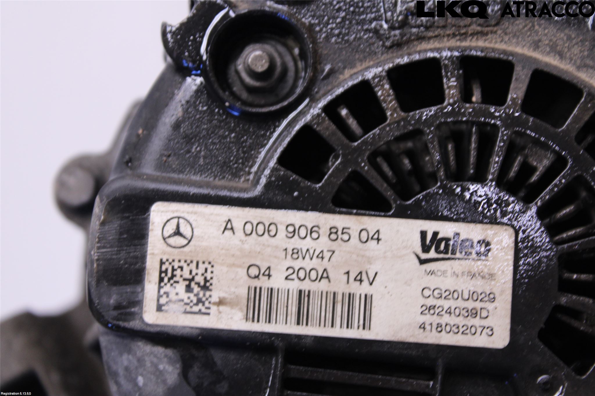Mercedes-Benz MB VITO/V-KLASS (W640,W447,W448) 14- Generator