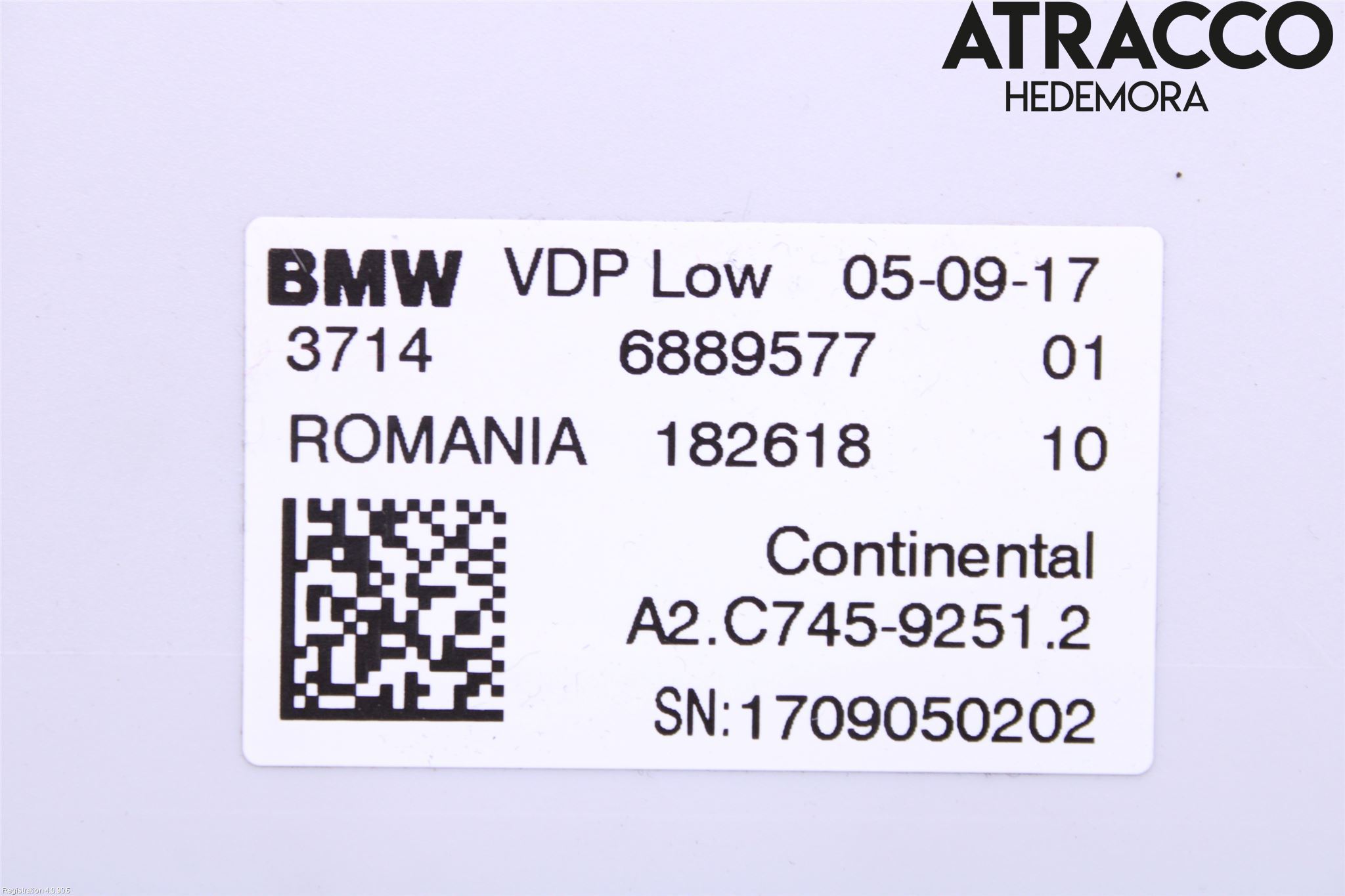 BMW 5 G30/G31/F90 17-23 Styrenhet Fjädring