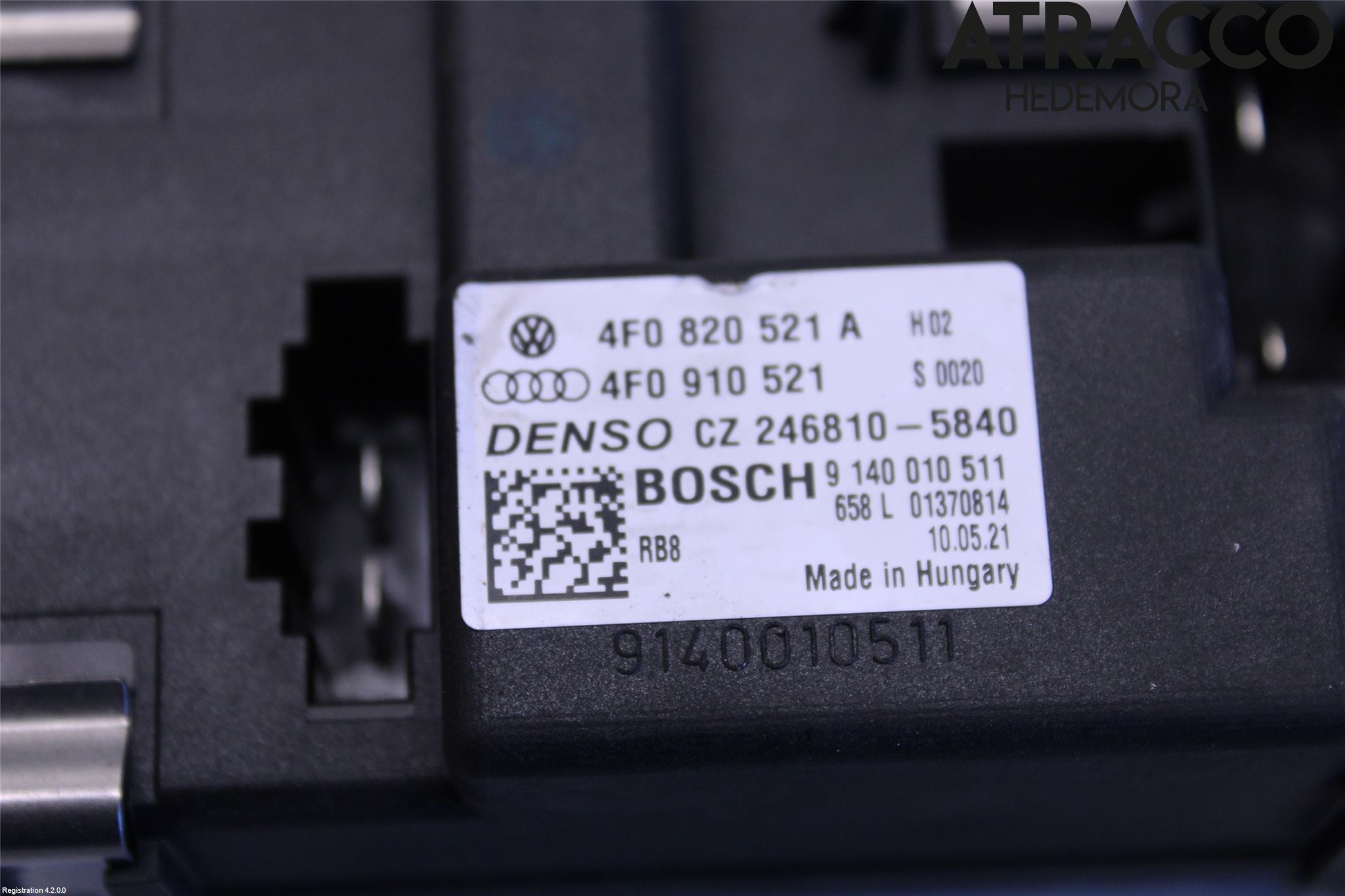 Audi A6/S6     05-11 Värmefläktsmotstånd