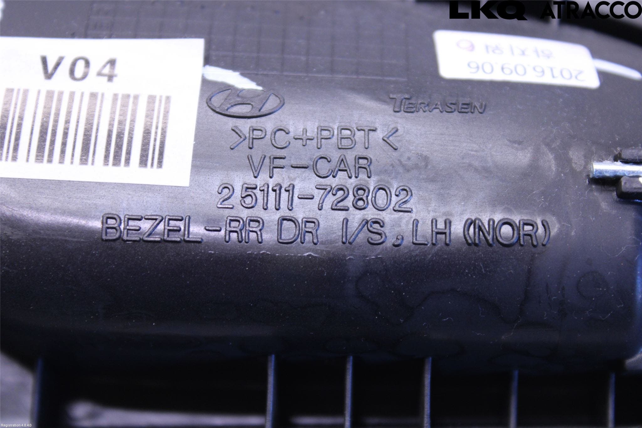 Hyundai i40 16-18 Dörrhandtag Inre Vä