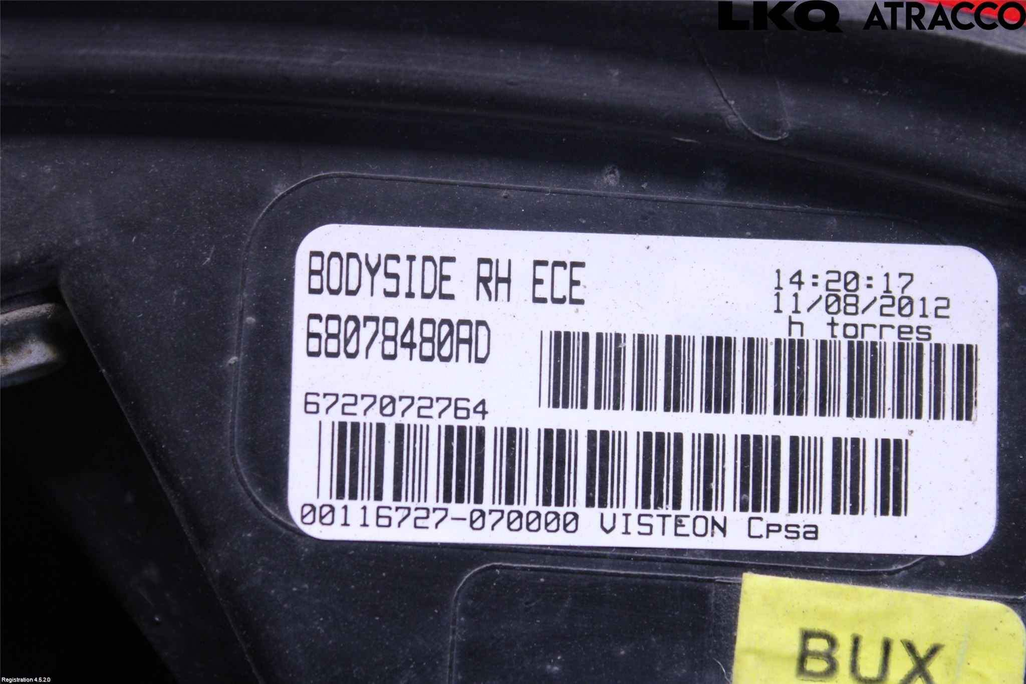 Fiat FREEMONT Bakljus Höger