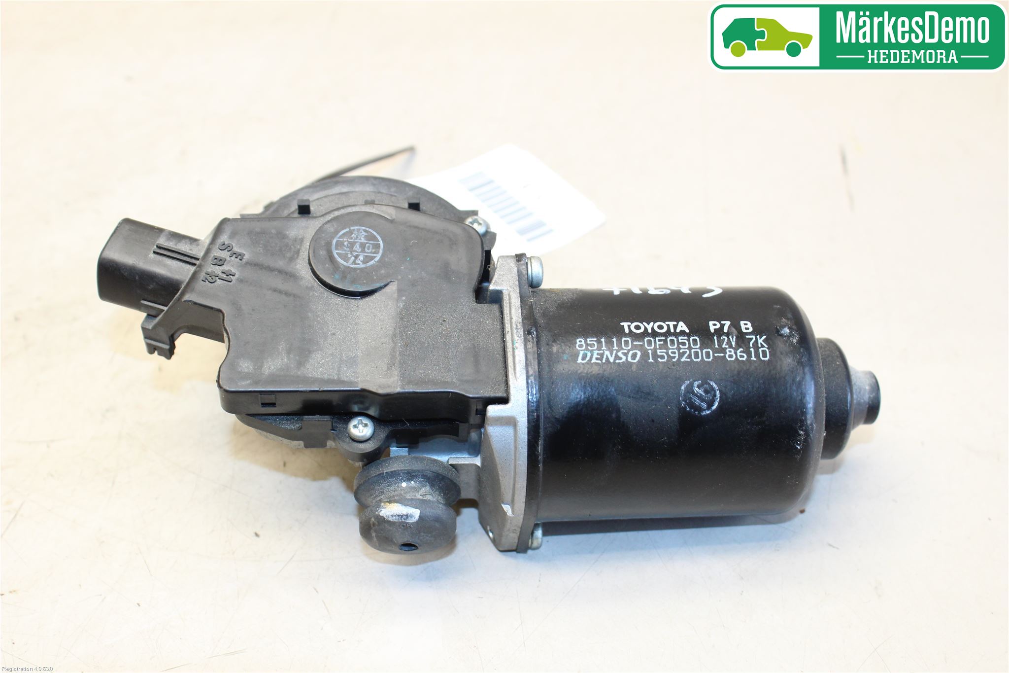 Toyota COROLLA VERSO 08-09 Torkarmotor Vindruta