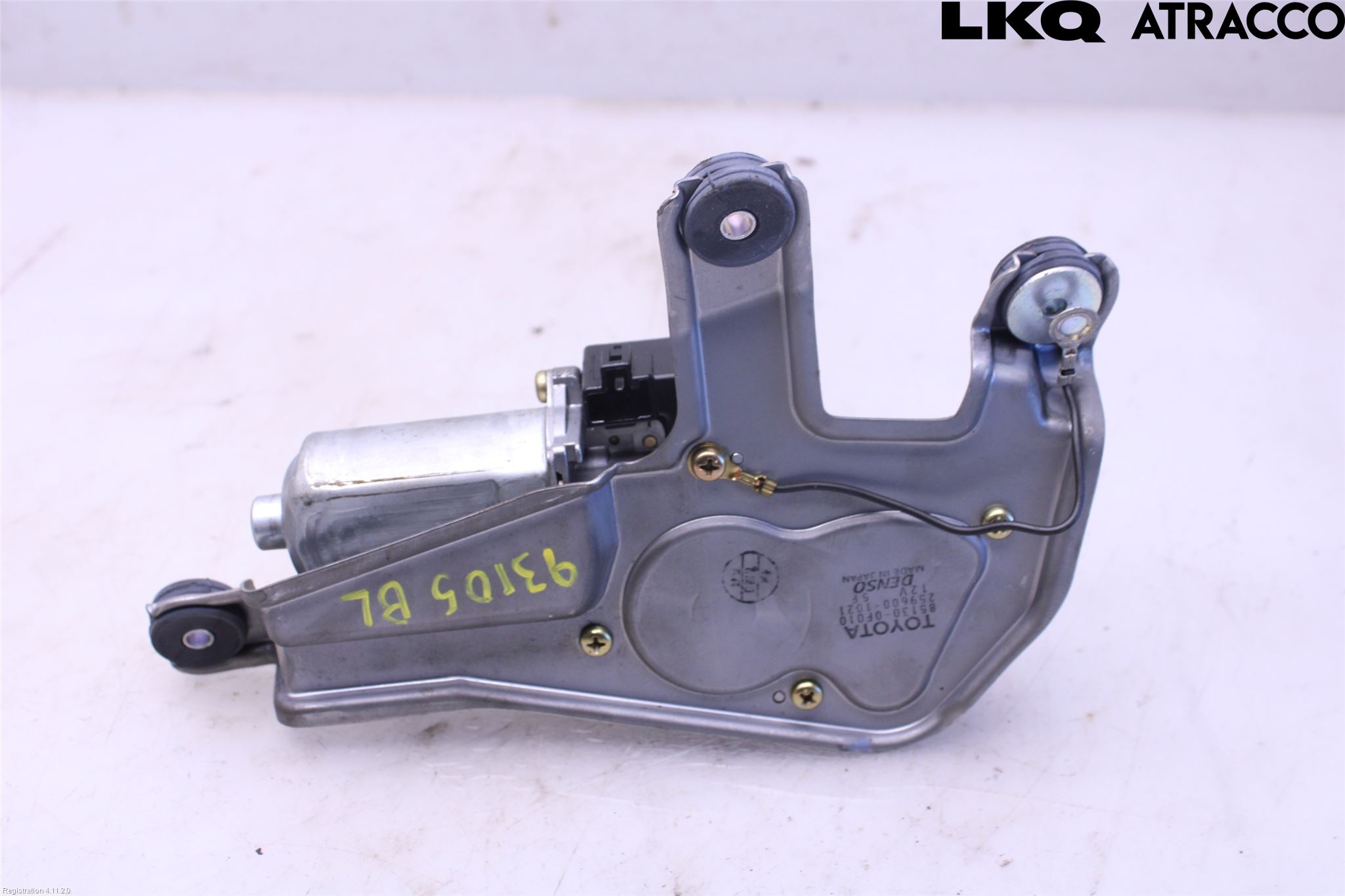 Toyota COROLLA VERSO 04-07 Torkarmotor Baklucka