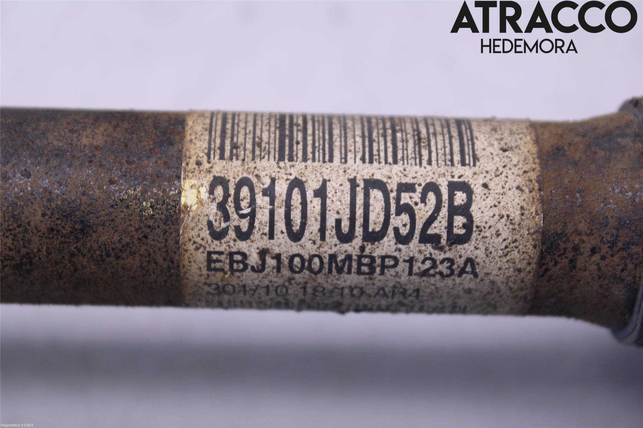 Nissan QASHQAI 10-14 Drivaxel Fram Vänster