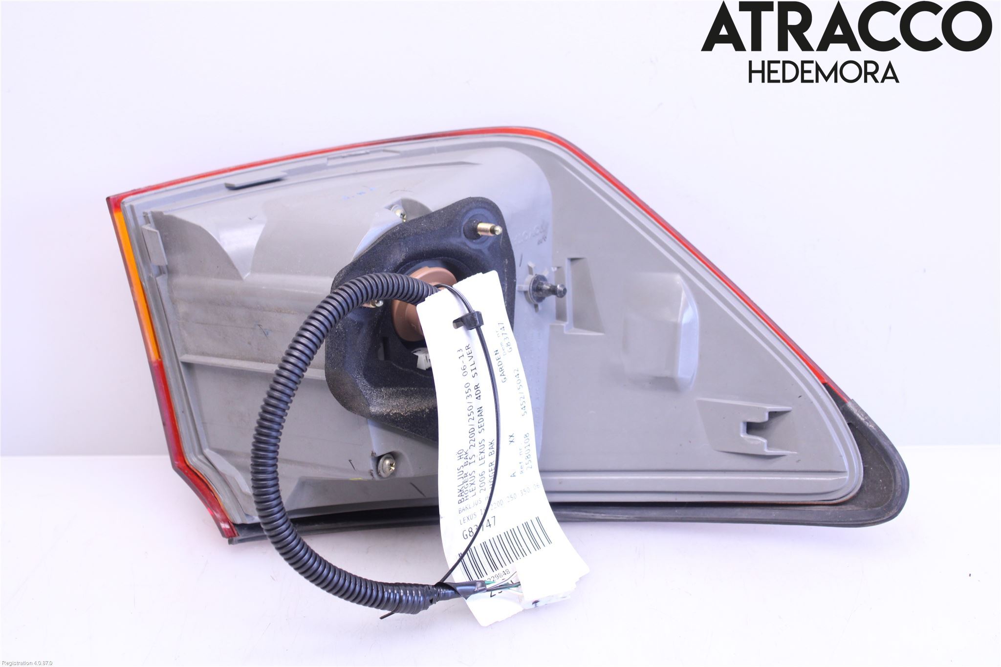 Lexus IS 220d/250/350 06-13 Bakljus Höger