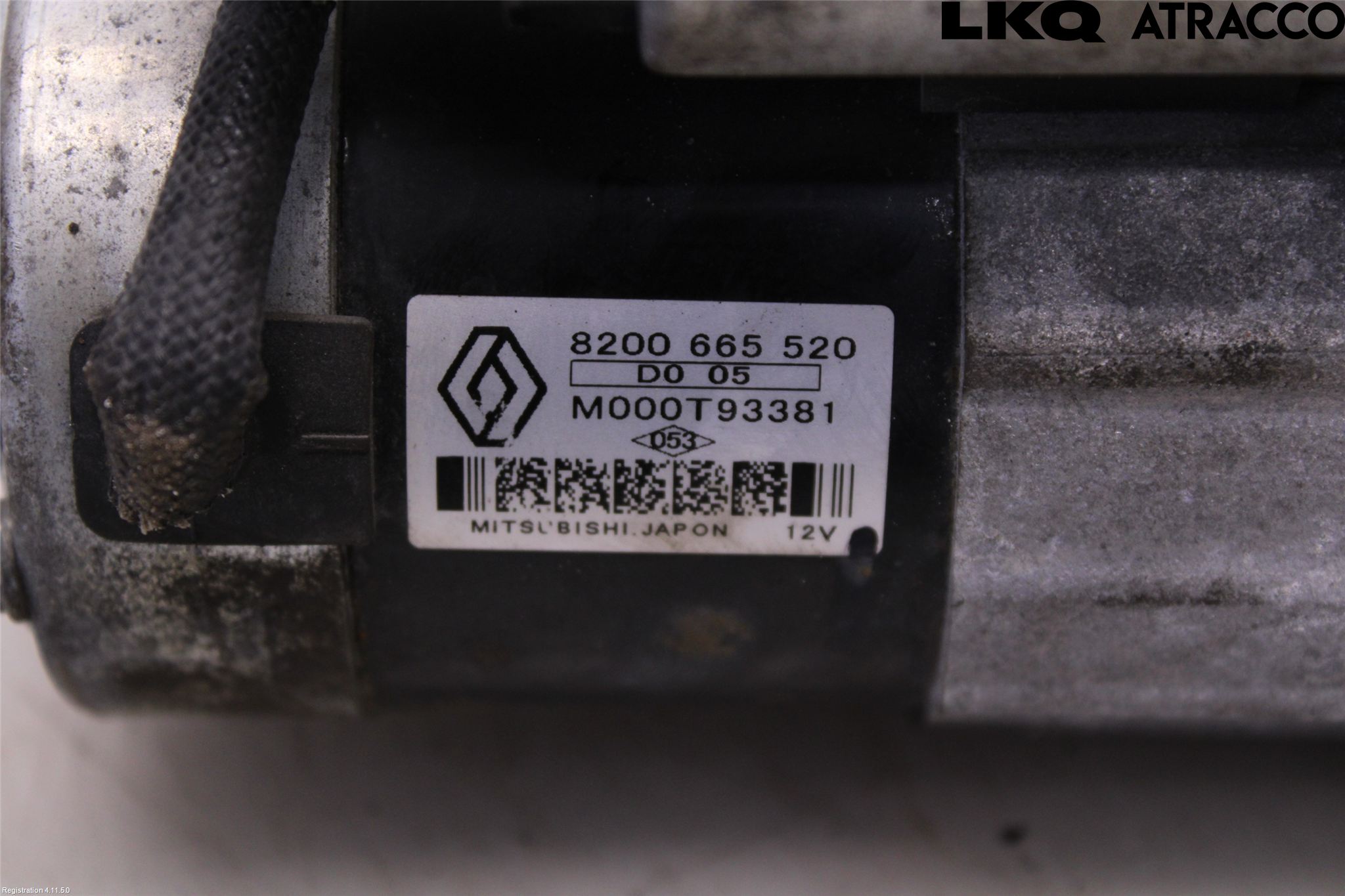 Renault MEGANE III 09-15 Startmotor