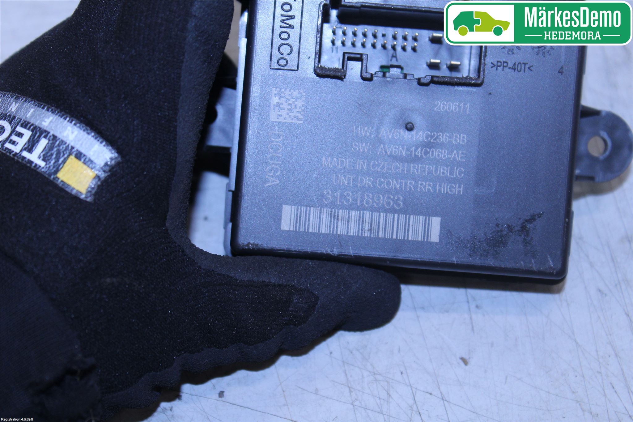 Volvo S60 11-13 Styrenhet Dörr