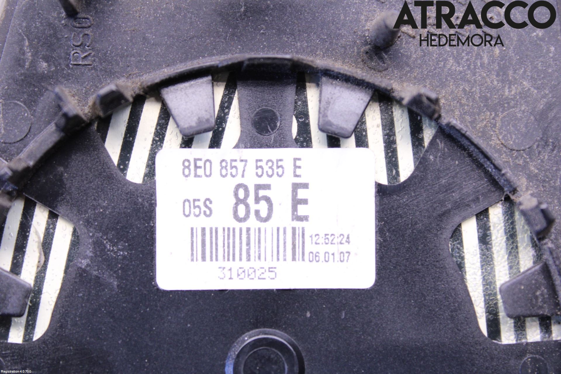 Audi A6/S6     05-11 Spegelglas Vä