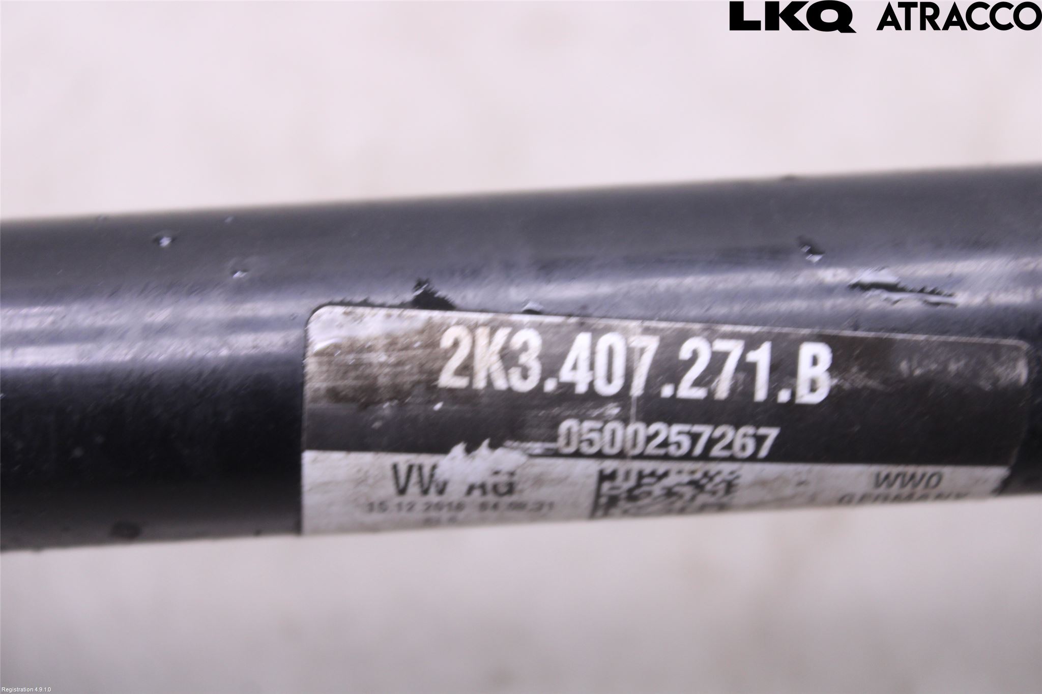 Volkswagen VW CADDY 16-20 Drivaxel Fram Vänster
